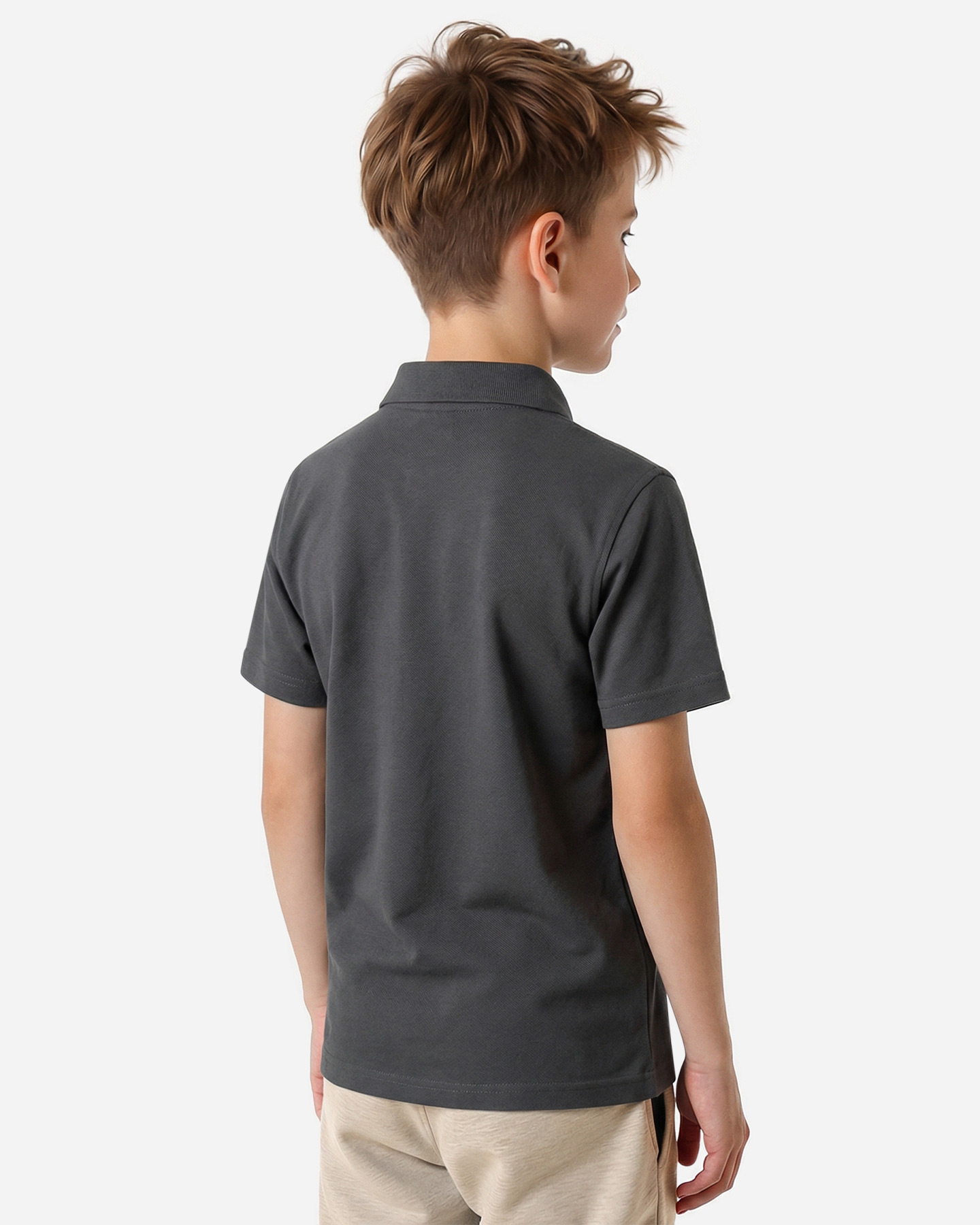 Polo BEAR WAVES AFTER WAVES JR - Antracite - 3 | Cisalfa Sport