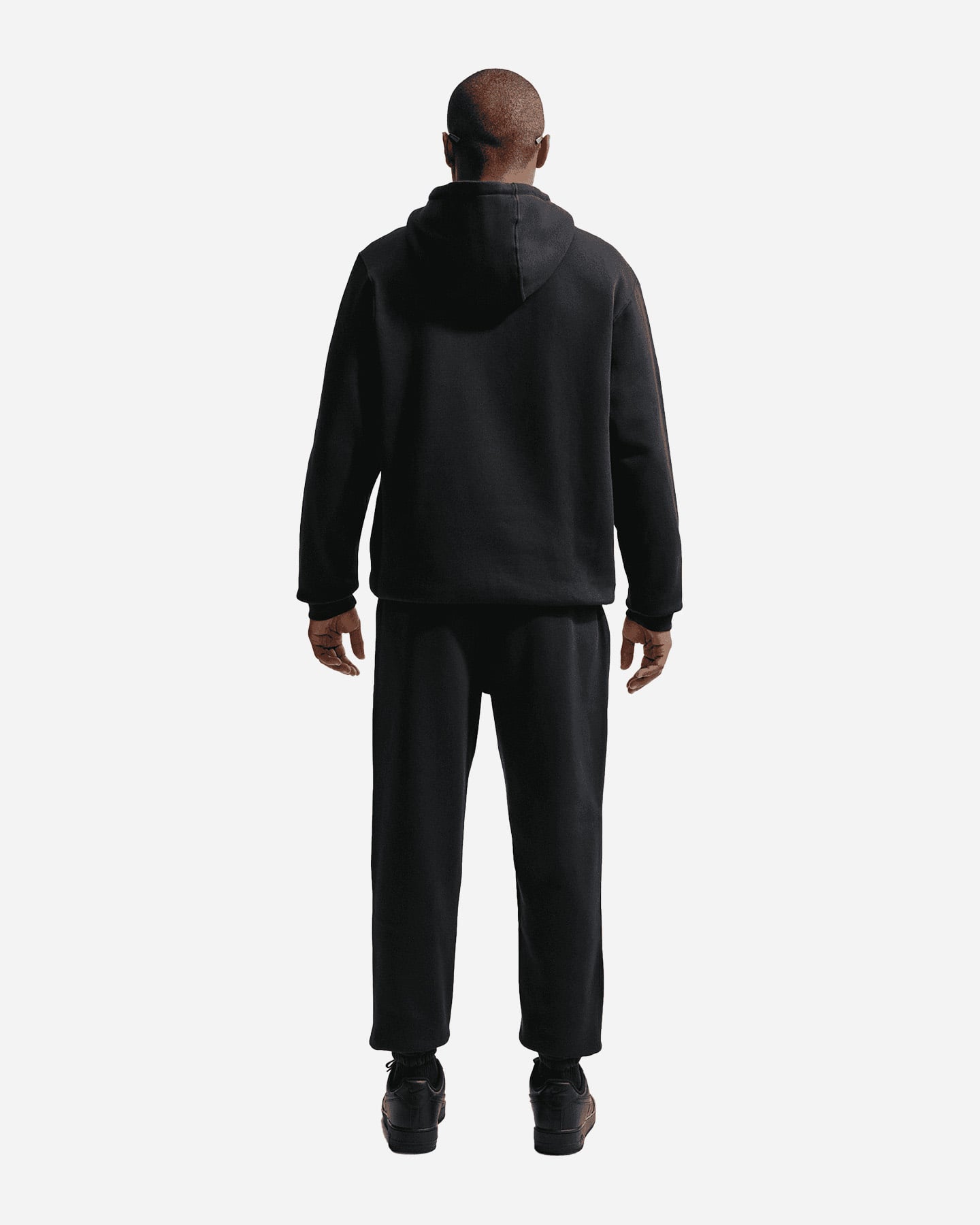 Felpa NIKE CLUB M - Nero - 2 | Cisalfa Sport