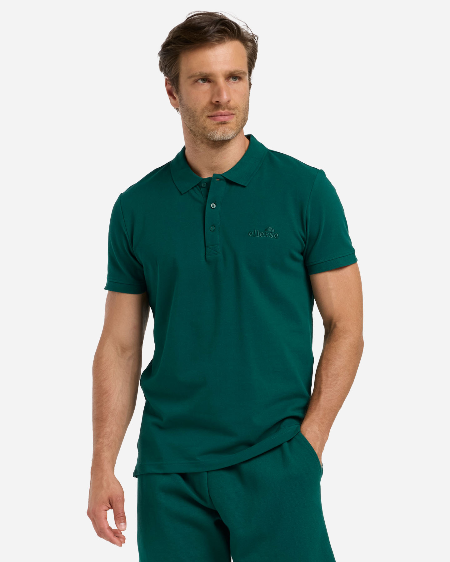 Polo ELLESSE SMALL LOGO M - Verde - 1 | Cisalfa Sport