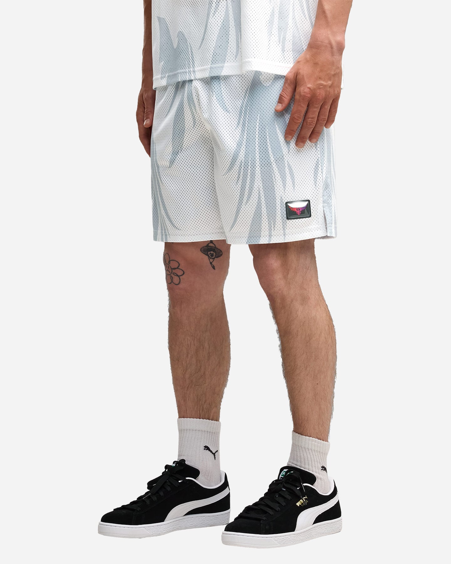Pantaloncini basket PUMA RARE SUPPLY M - Grigio - 2 | Cisalfa Sport