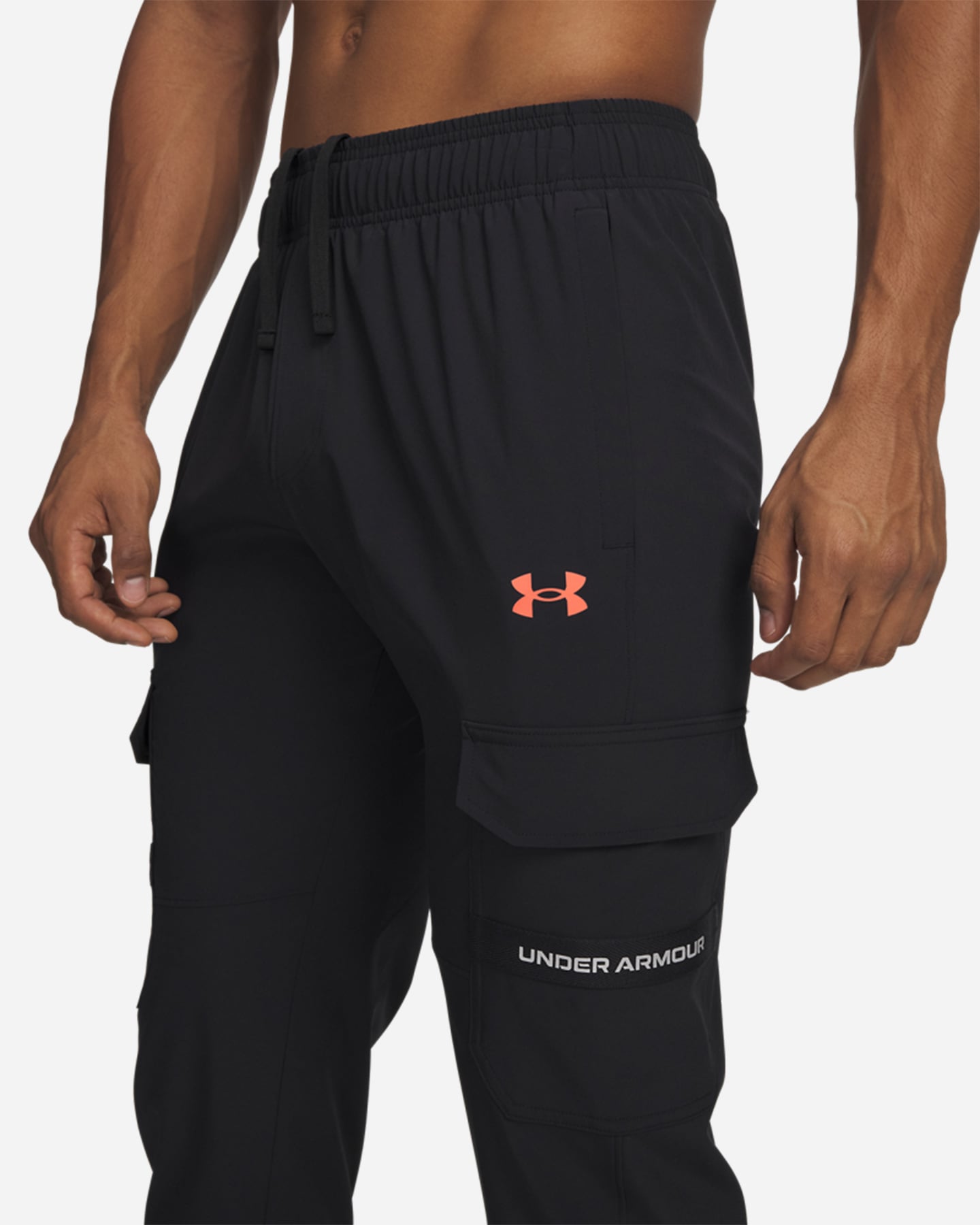 Pantalone training UNDER ARMOUR TECH UTILITY M - Nero - 3 | Cisalfa Sport