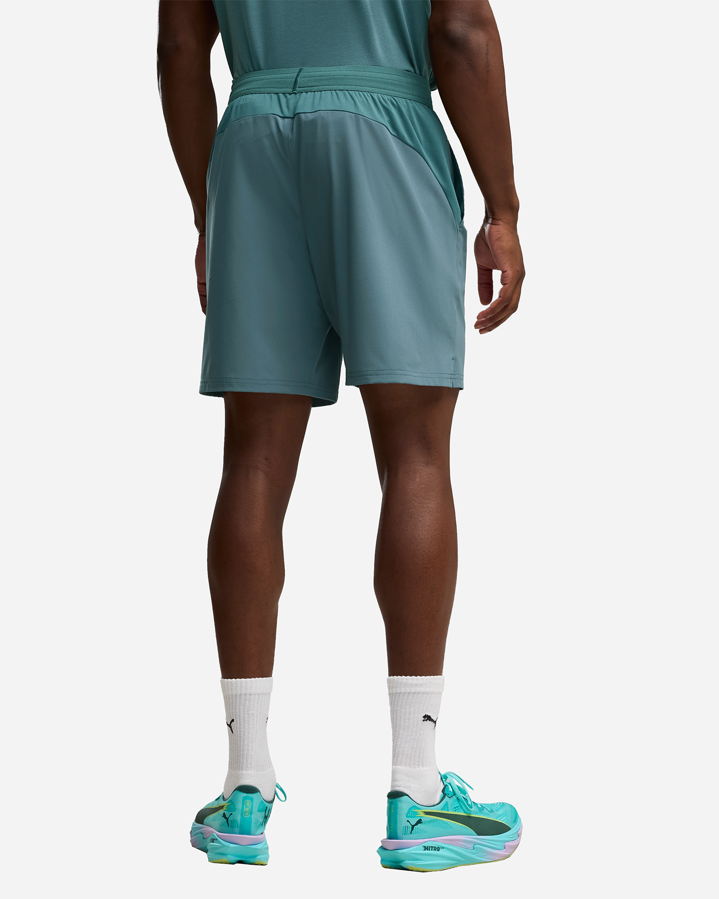 Pantalone training PUMA HYROX 7" PWRTRN M - Verde - 3 | Cisalfa Sport