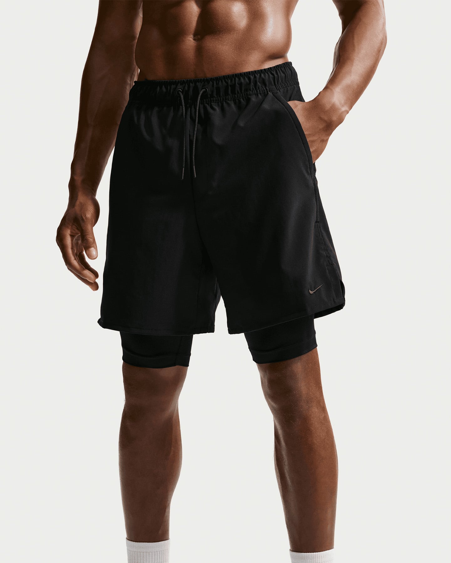 Short training NIKE UNLIMITED 2IN1 7IN M - Nero - 3 | Cisalfa Sport