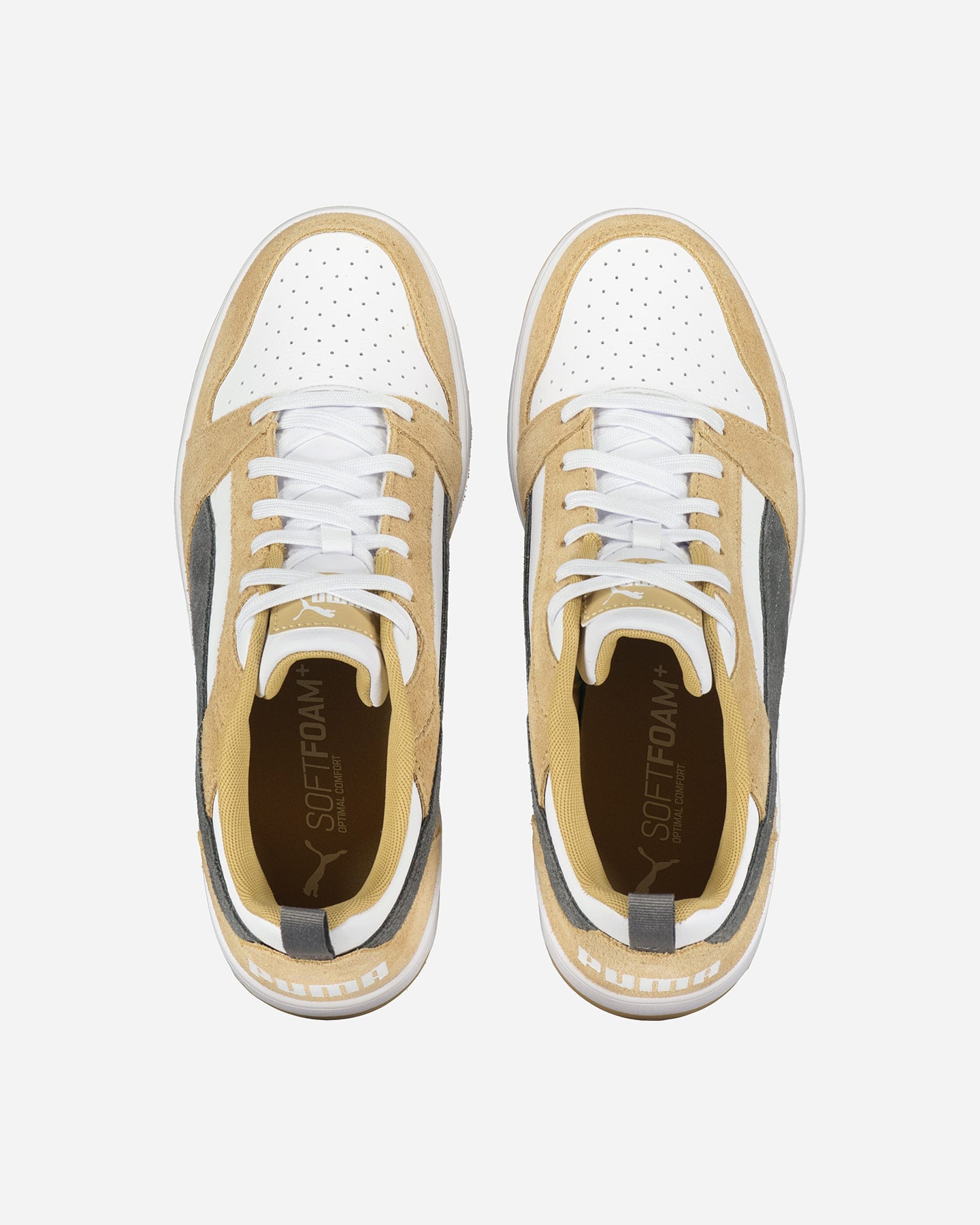 Scarpe sneakers PUMA REBOUND V6 LOW SD M - Beige - 4 | Cisalfa Sport