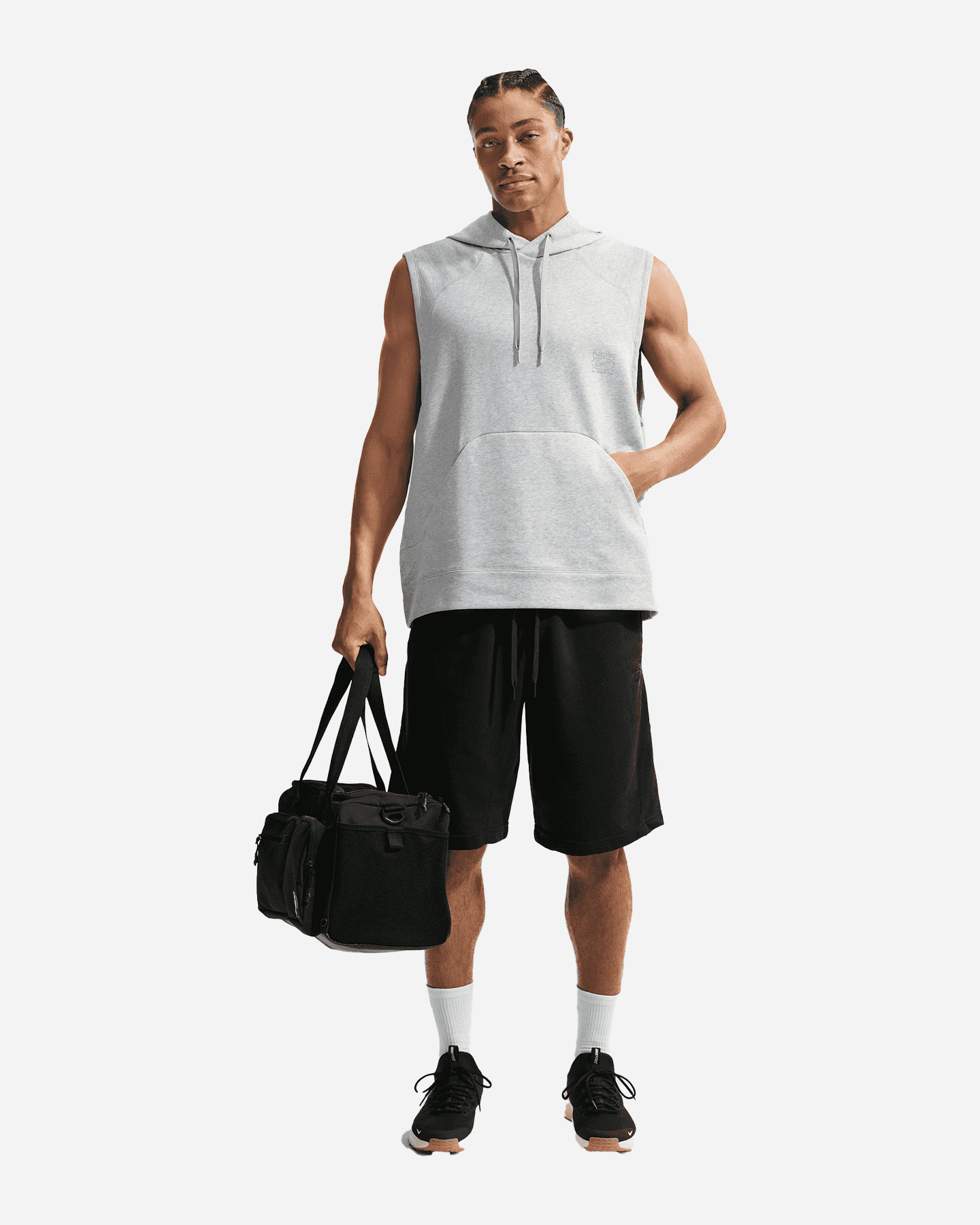 Felpa training NIKE DRI FIT FLEECE THE NAC M - Grigio - 1 | Cisalfa Sport