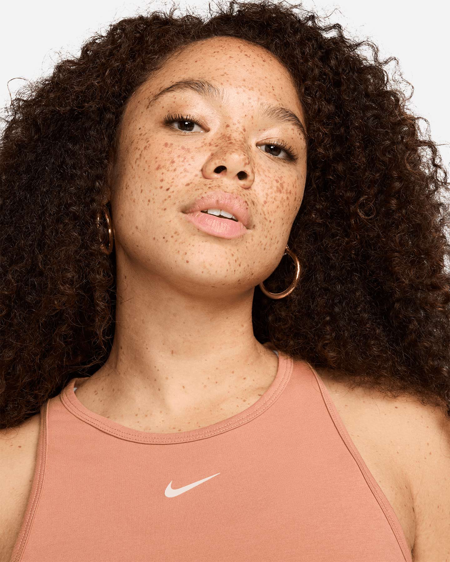 Canotta NIKE SMALL LOGO W - Marrone - 3 | Cisalfa Sport
