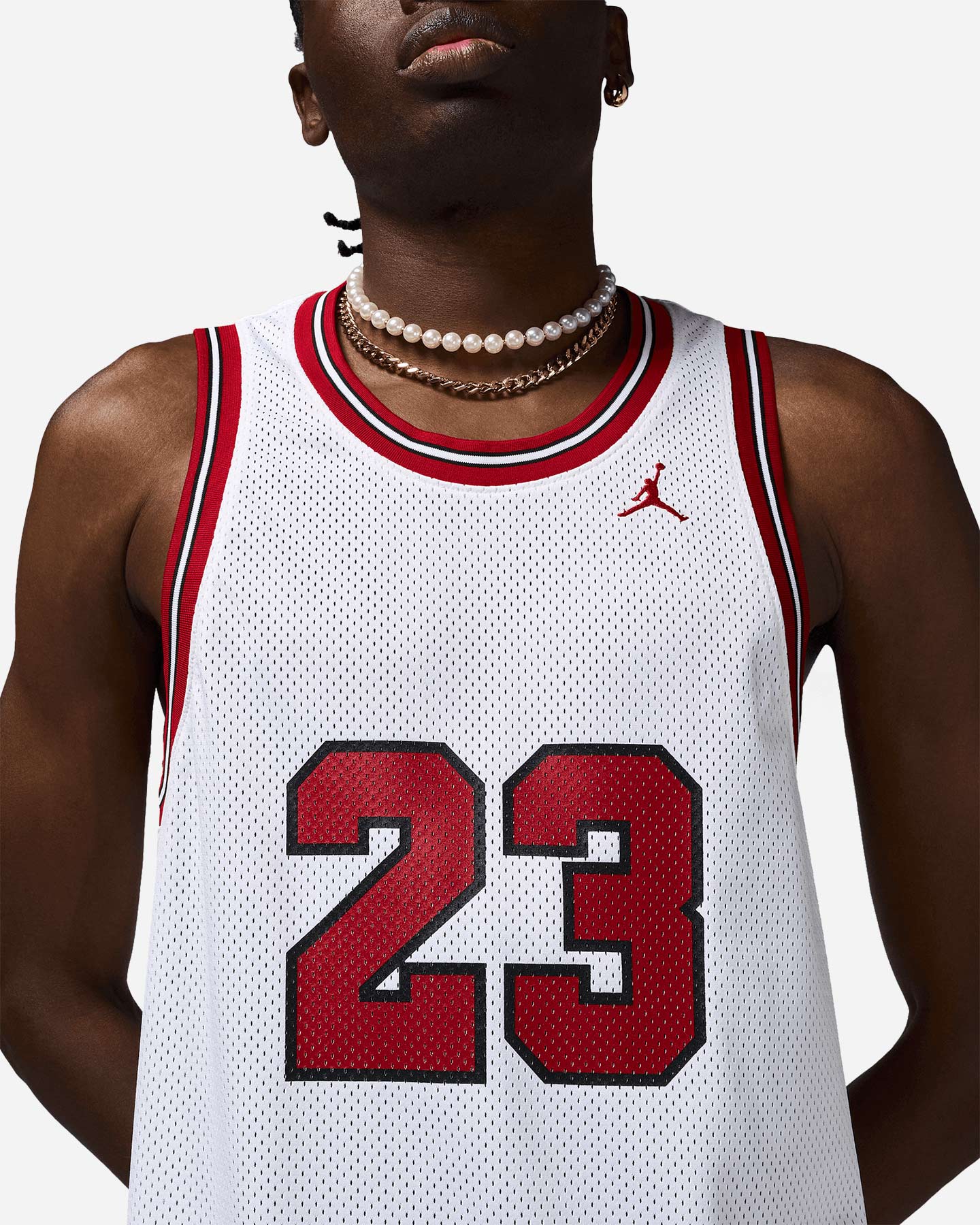 Maglia basket NIKE JORDAN M - Bianco - 3 | Cisalfa Sport