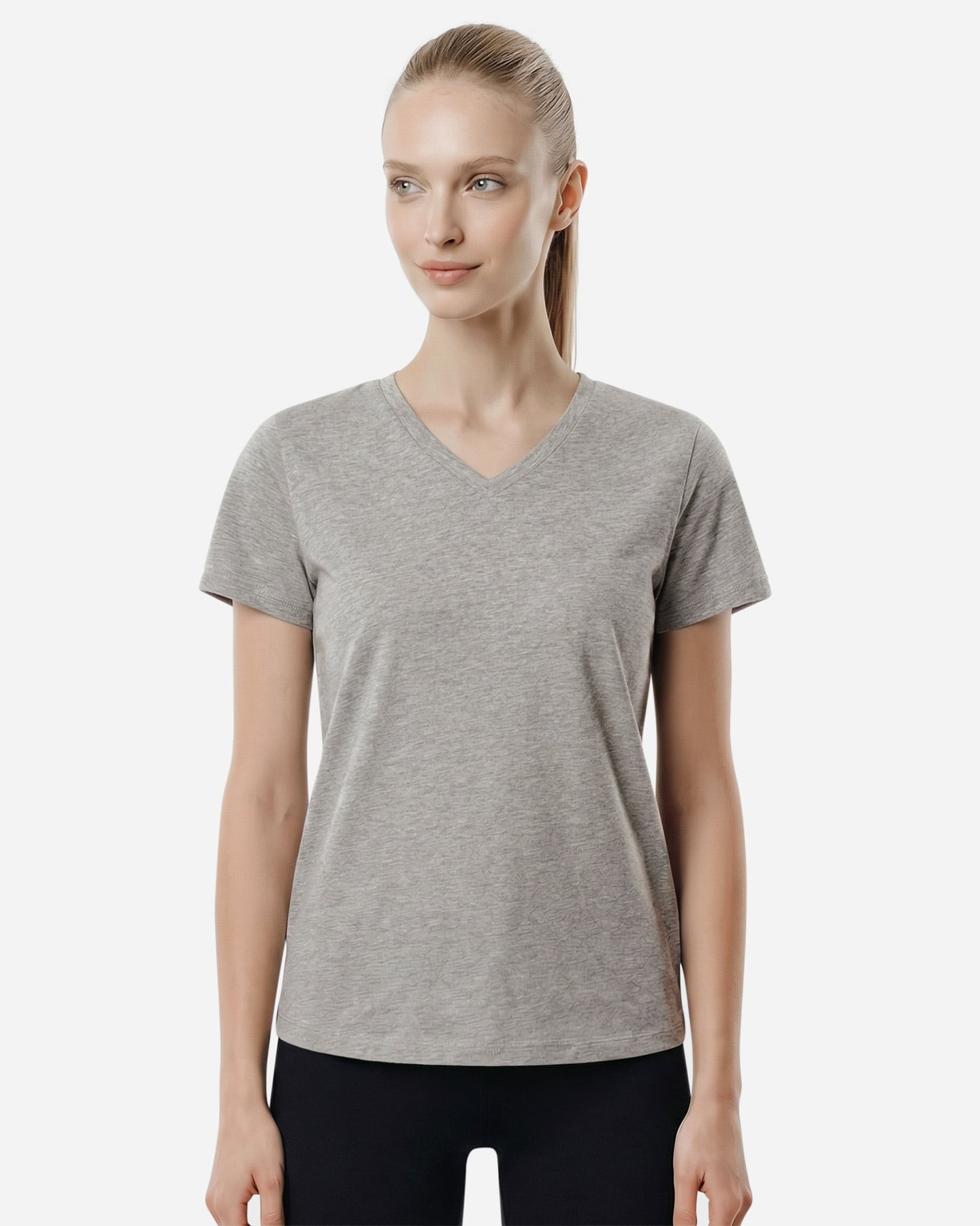 T-shirt ABC JERSEY W - Grigio - 2 | Cisalfa Sport