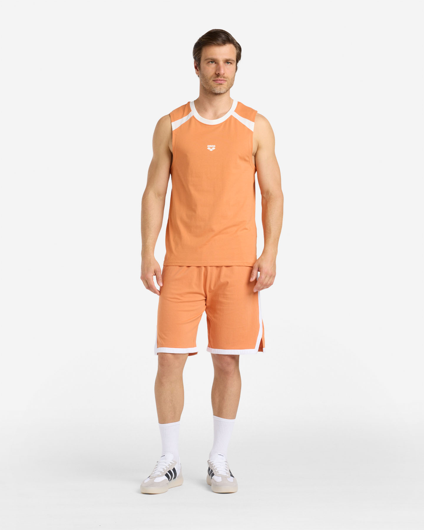Canotta ARENA ATHLETIC PROGRESS M - Arancione - 4 | Cisalfa Sport