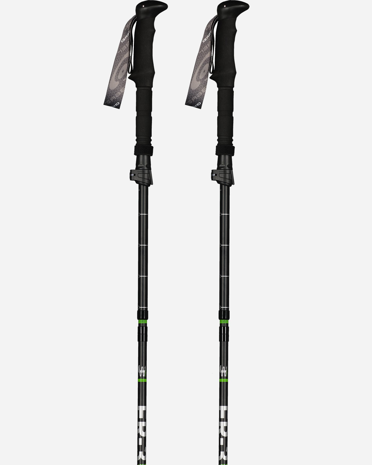 Bastoncini trekking GABEL FR-3 EF 110-130 CM  - Nero - 2 | Cisalfa Sport