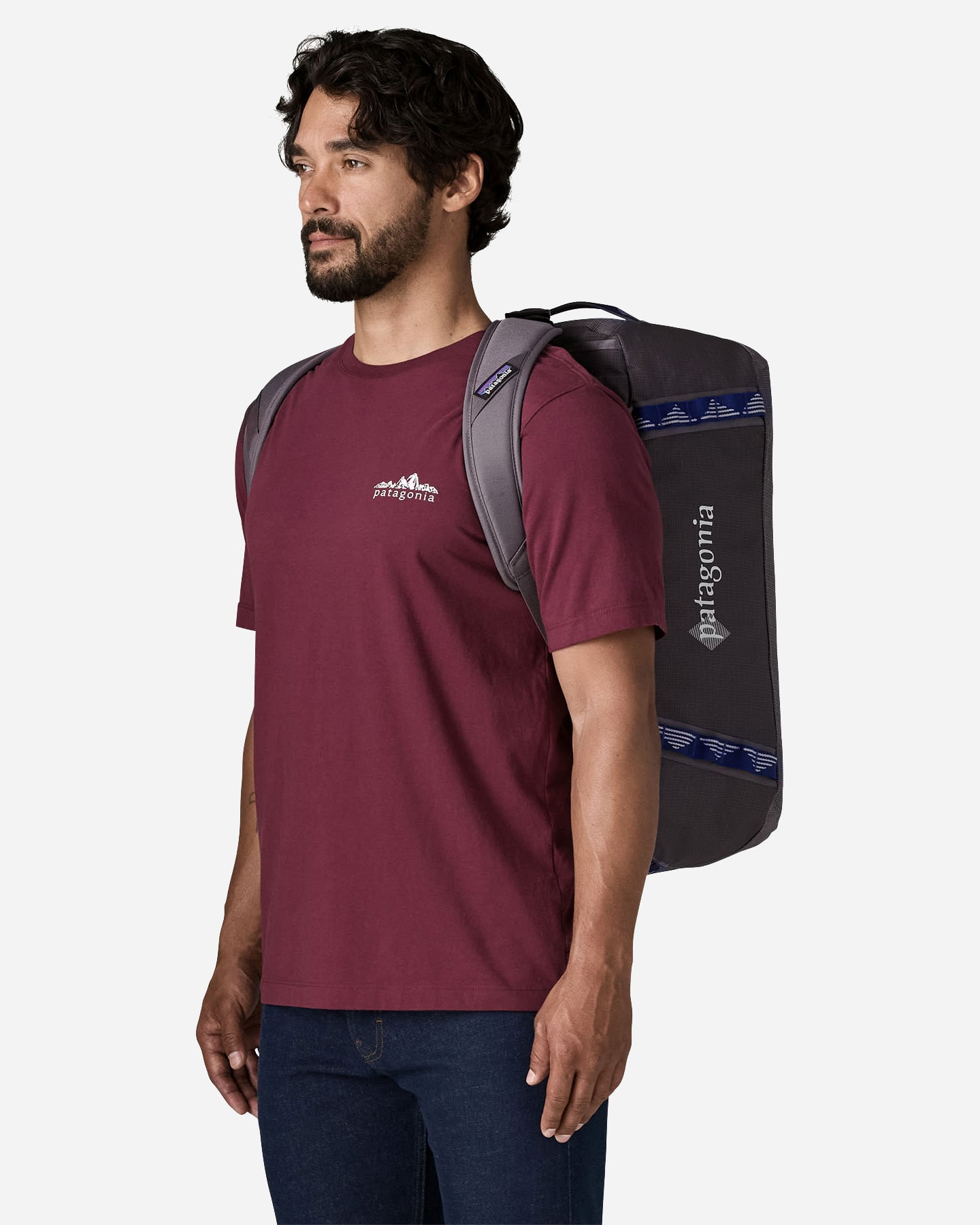 Zaino travel PATAGONIA BLACK HOLE DUFFEL 40L - Grigio - 5 | Cisalfa Sport
