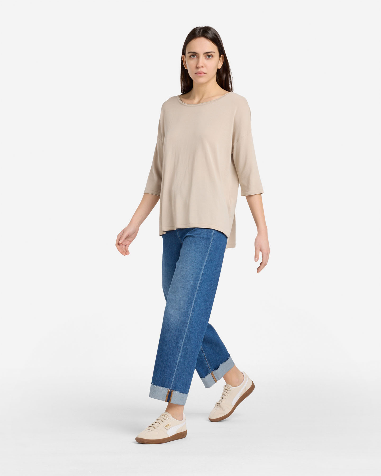 Maglione DACK'S ESSENTIAL W - Beige - 2 | Cisalfa Sport