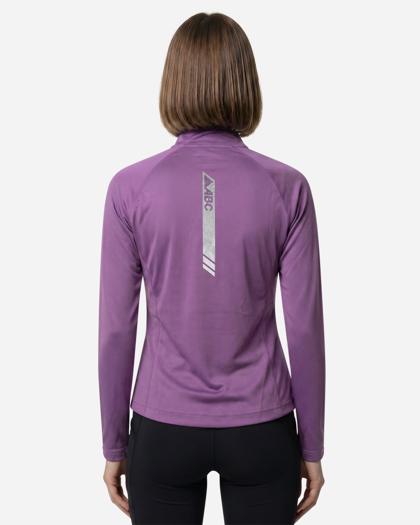 Maglia running ABC ESSENTIAL W - Viola - 3 | Cisalfa Sport