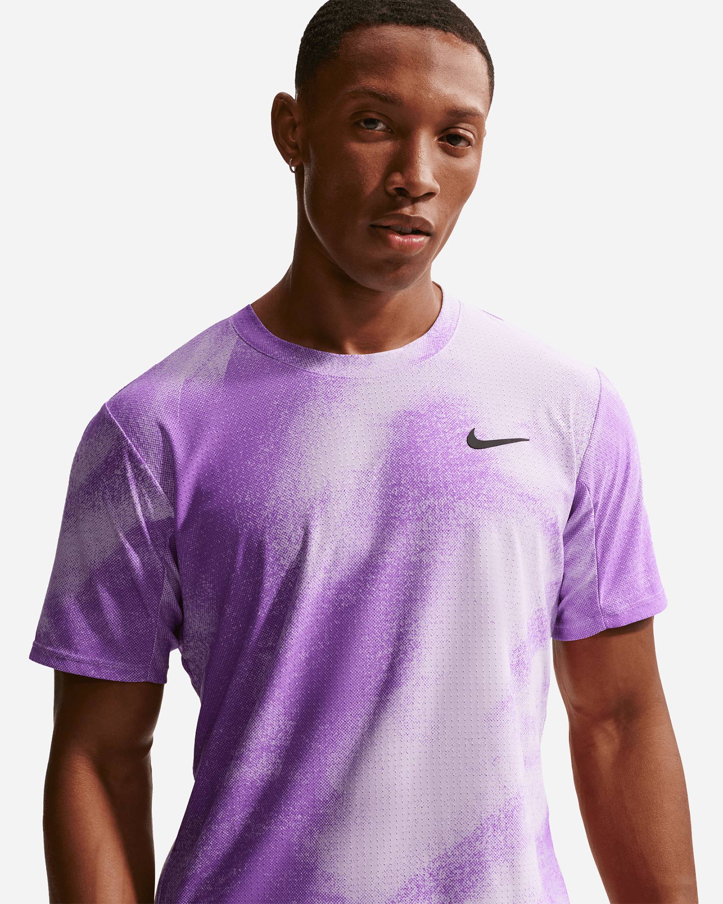 T-shirt tennis NIKE CARLOS RG M - Viola - 3 | Cisalfa Sport