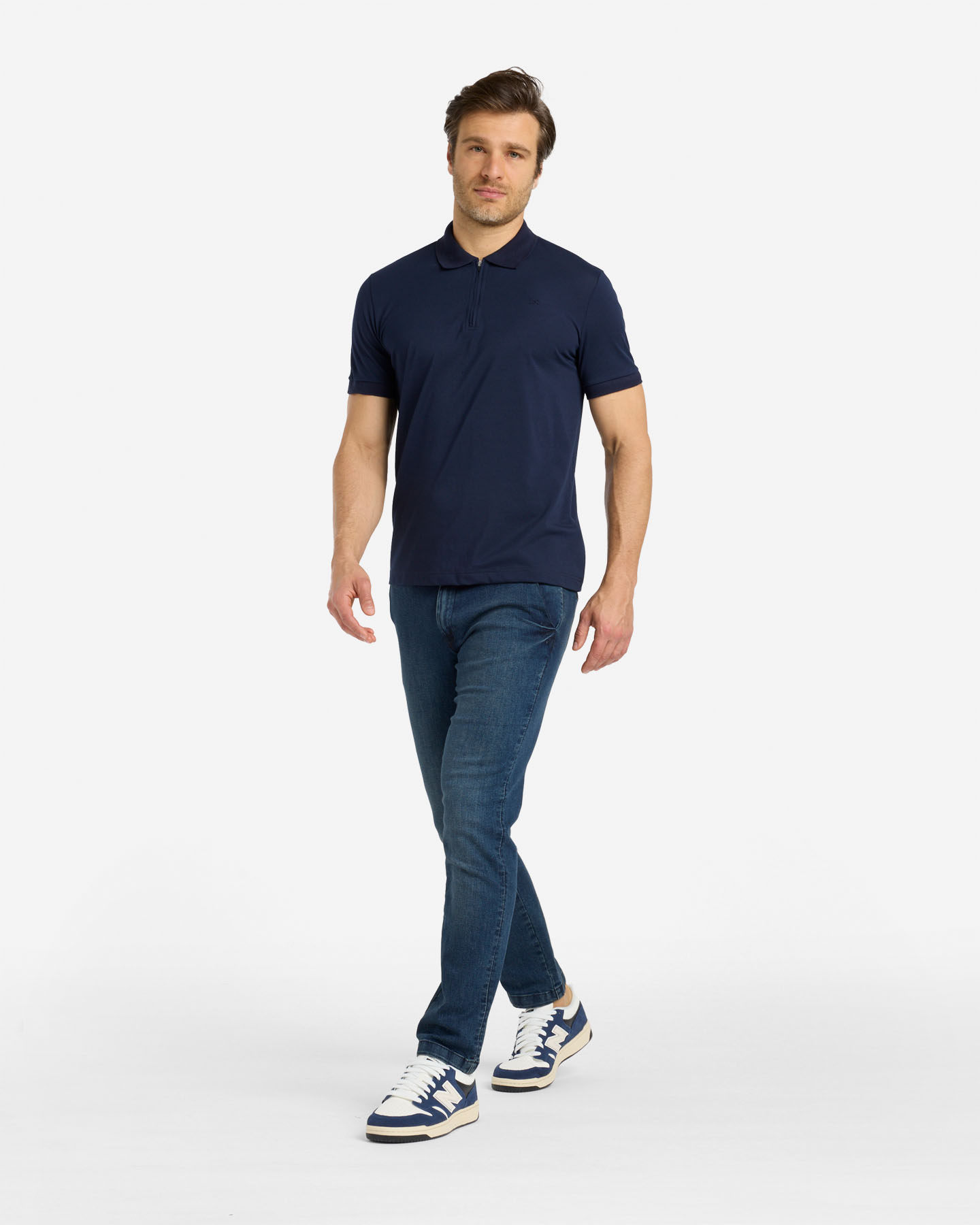 Polo BEST COMPANY NEXT 24/7 M - Blu - 2 | Cisalfa Sport