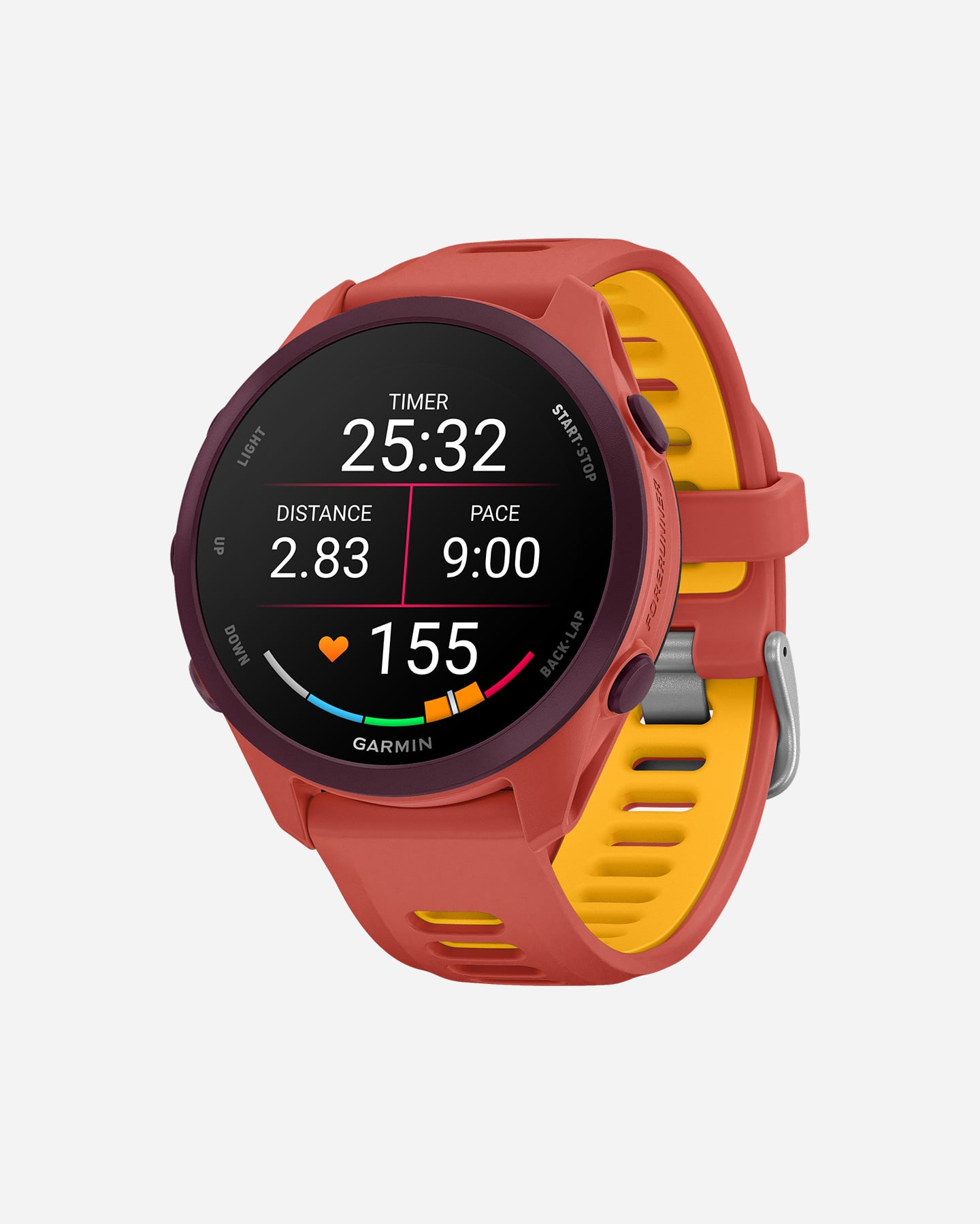 Orologio multifunzione GARMIN FORERUNNER 170 MUSIC  - Rosso - 1 | Cisalfa Sport
