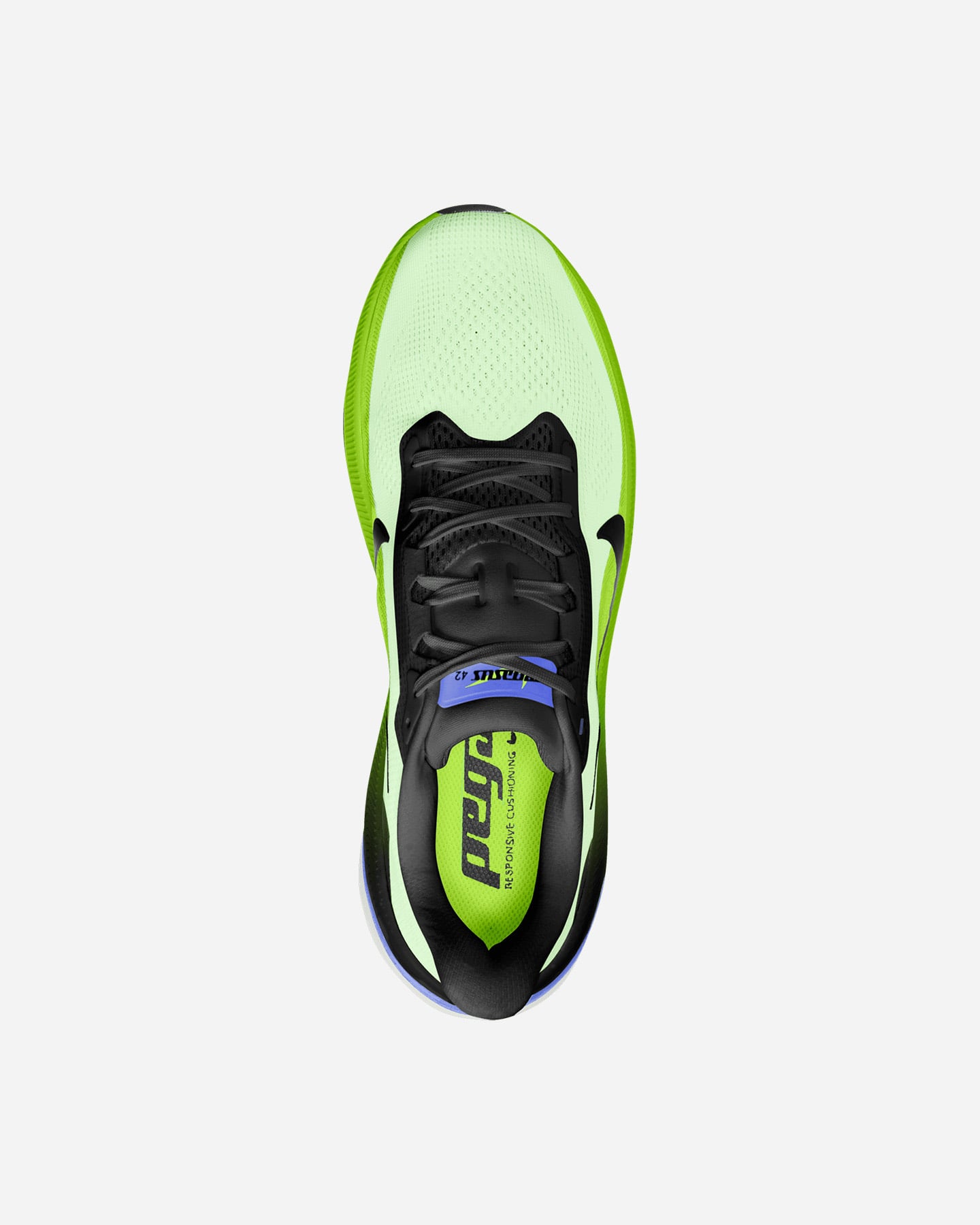 Scarpe running NIKE PEGASUS 42 M - Nero - 2 | Cisalfa Sport