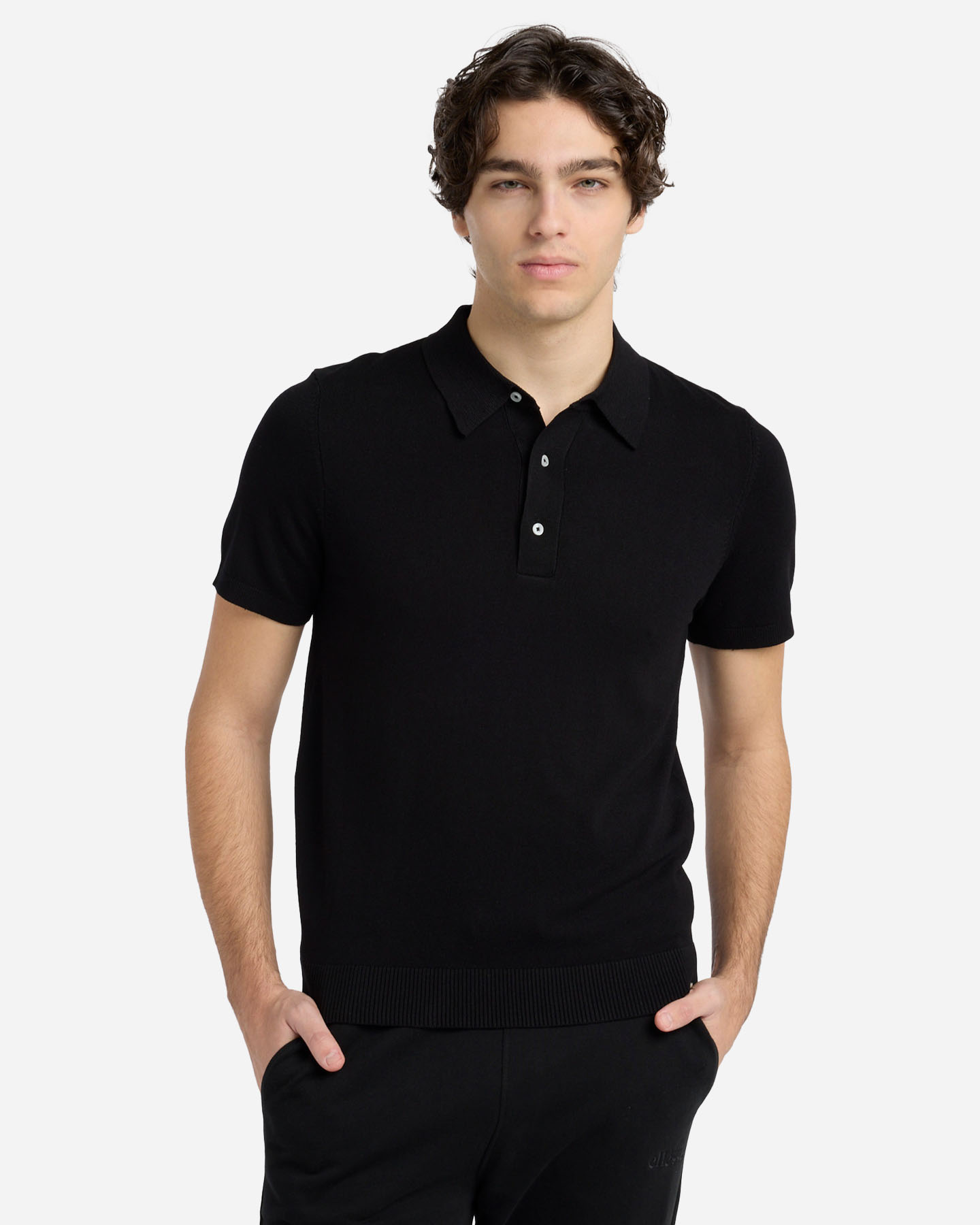 Polo ELLESSE BASIC M - Nero - 1 | Cisalfa Sport
