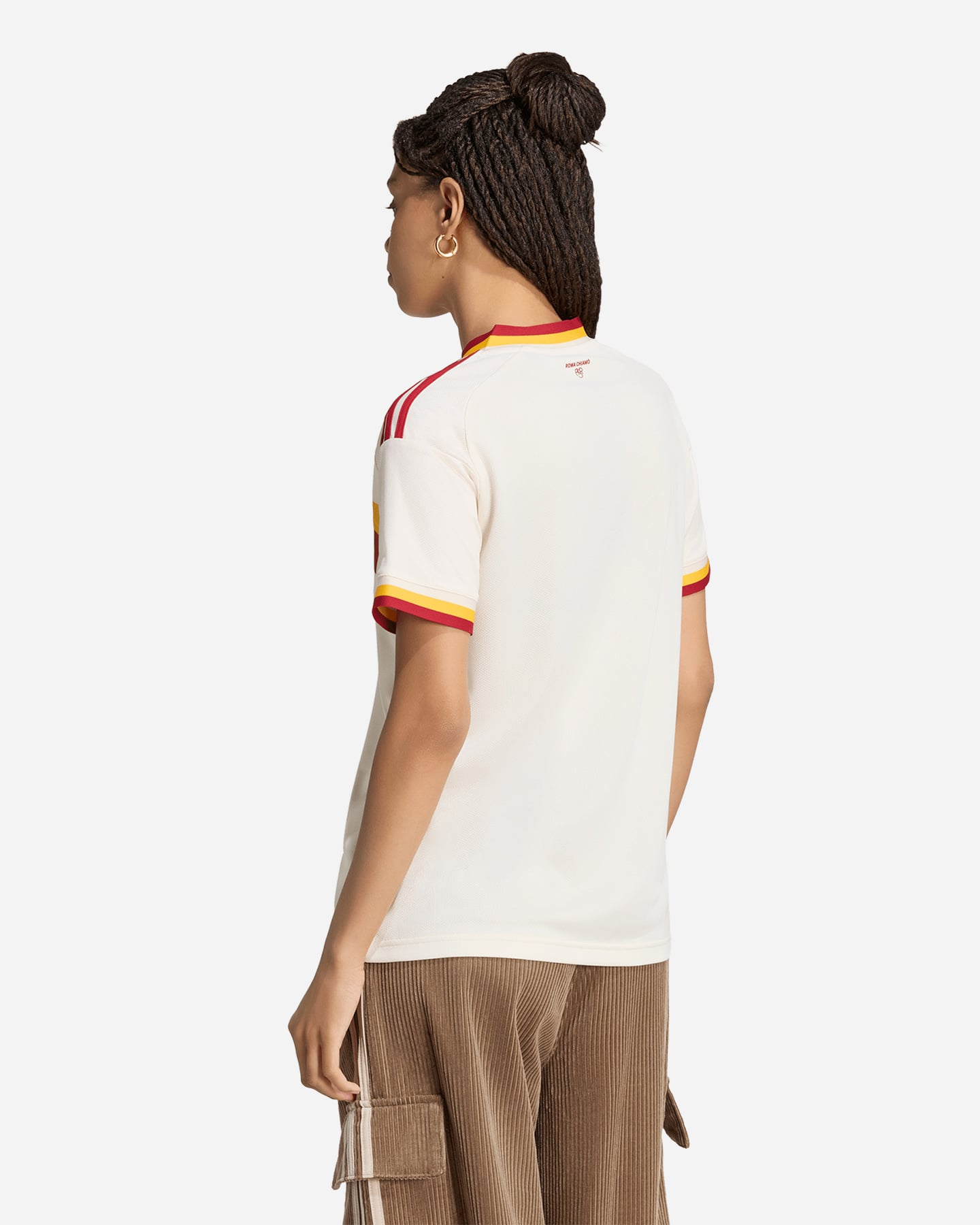 Maglia calcio ufficiale ADIDAS AS ROMA AWAY 26-27 W - 3 | Cisalfa Sport