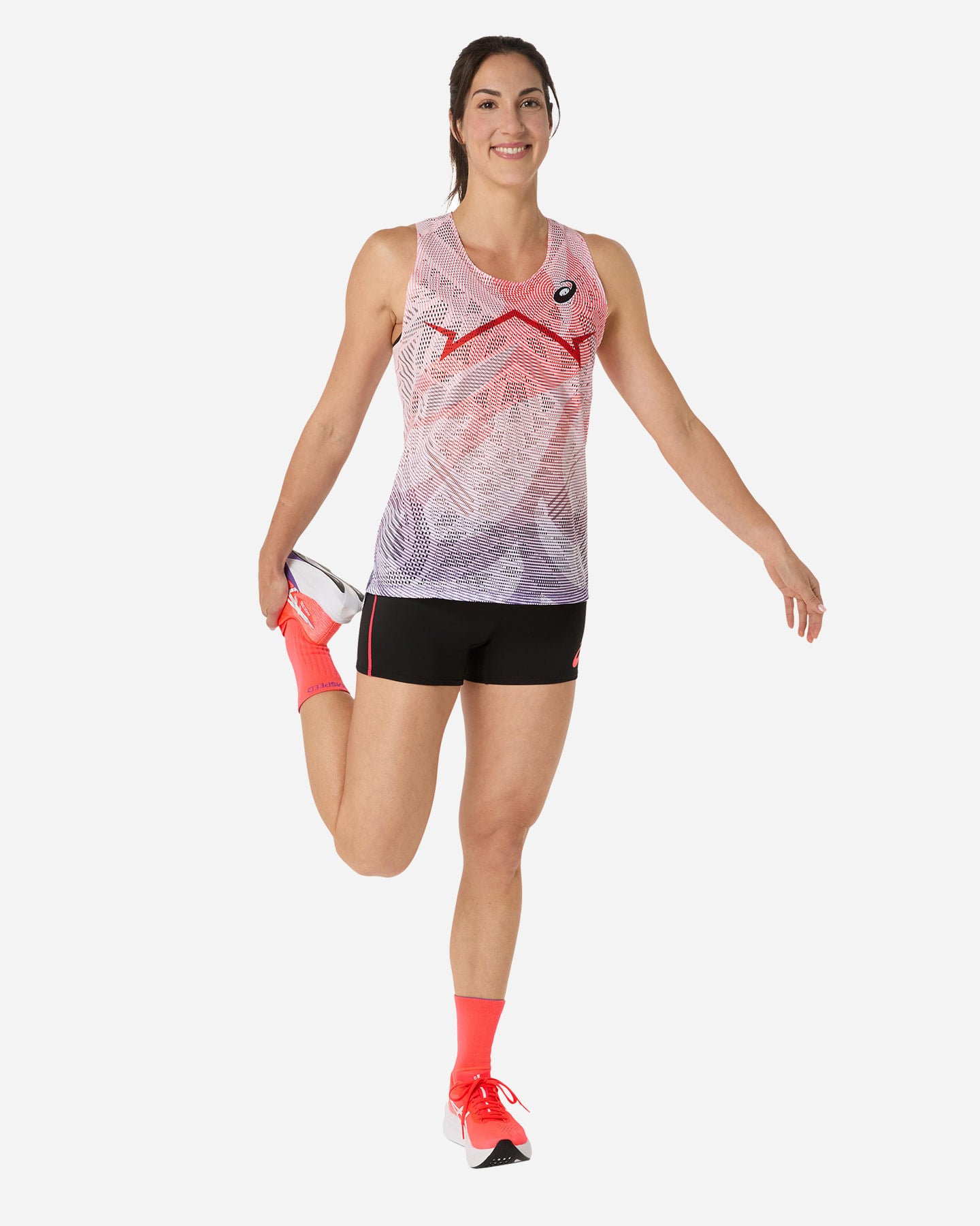 Canotta running ASICS METASPEED W - Rosso - 4 | Cisalfa Sport