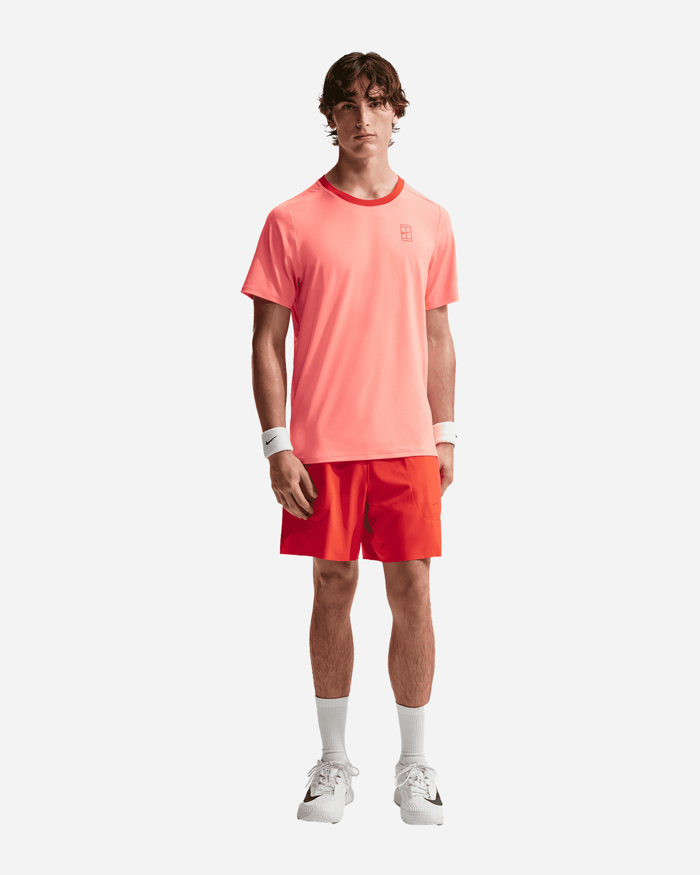 Pantaloncini tennis NIKE CARLOS M - Rosso - 1 | Cisalfa Sport