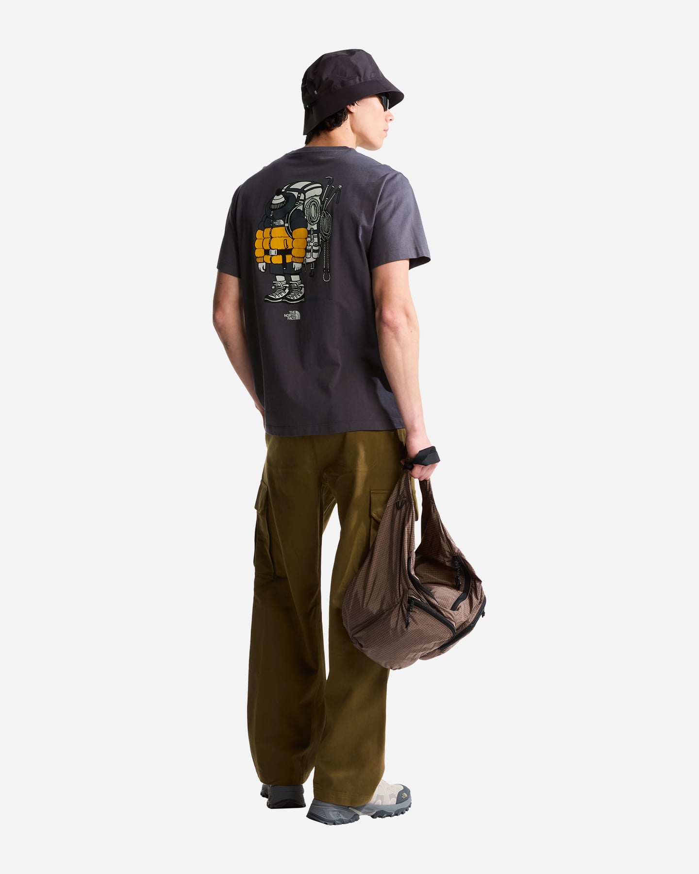 T-shirt THE NORTH FACE GEAR UP GET OUT M - Grigio - 4 | Cisalfa Sport
