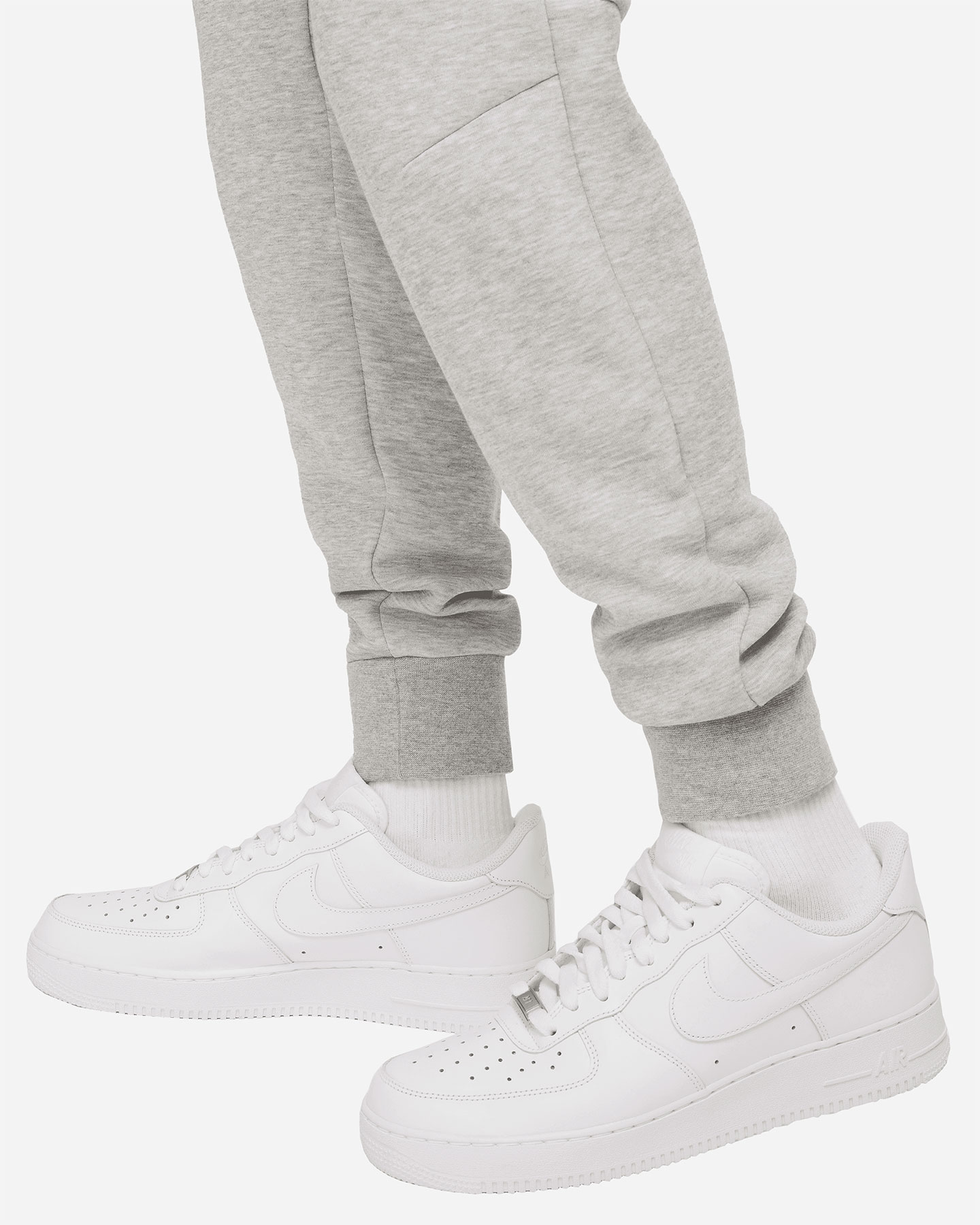 Pantalone NIKE TECH FLEECE M - Grigio - 5 | Cisalfa Sport