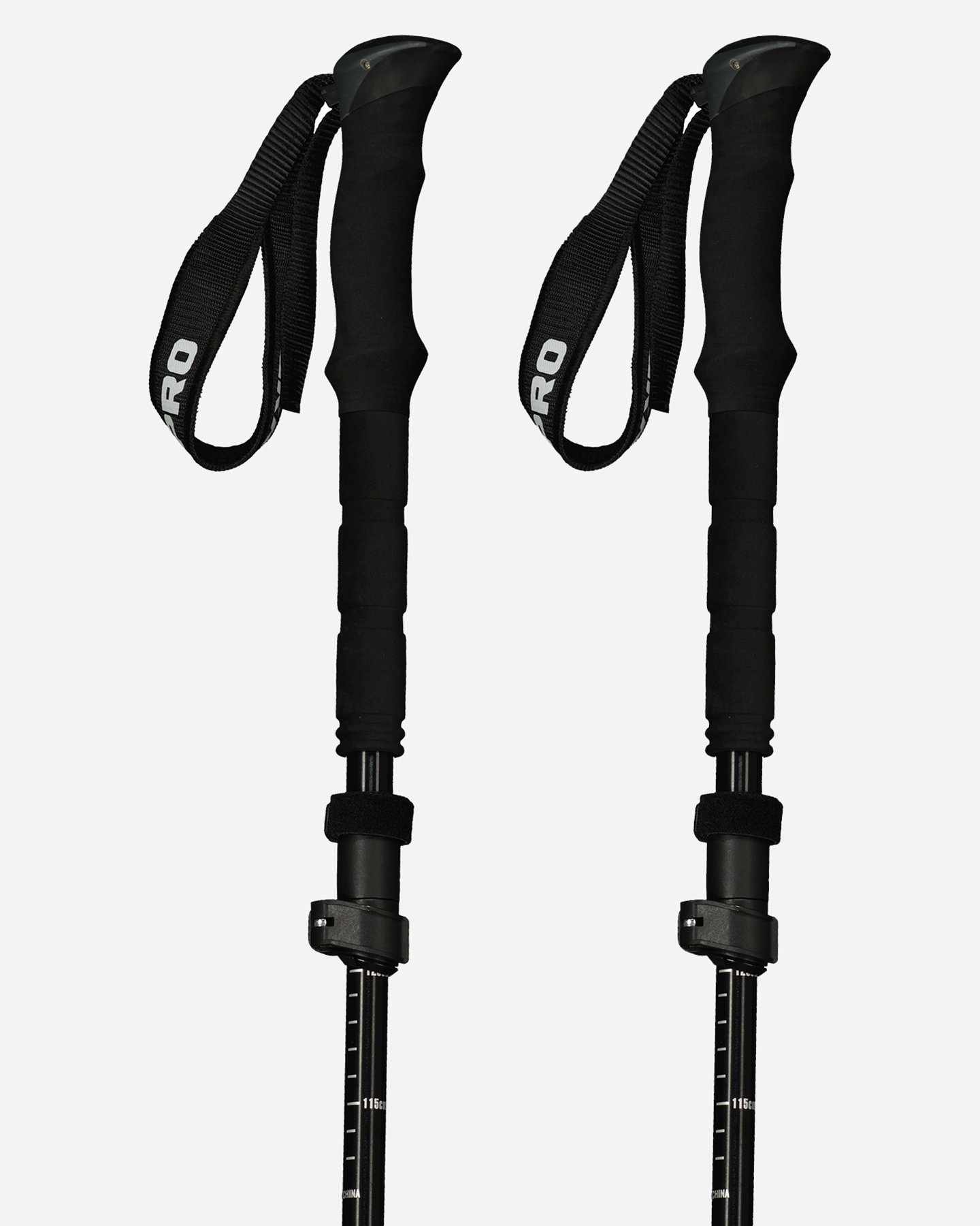 Bastoncini trekking 8848 TREKKER PRO FOLDABLE  - Nero - 2 | Cisalfa Sport