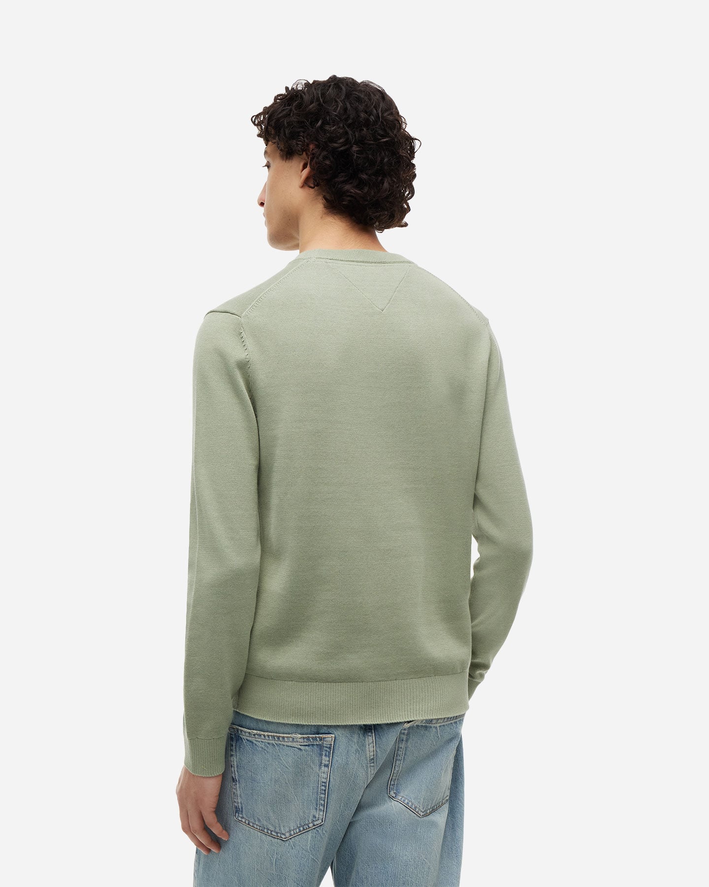 Maglione TOMMY HILFIGER ESSENTIAL M - Verde - 3 | Cisalfa Sport