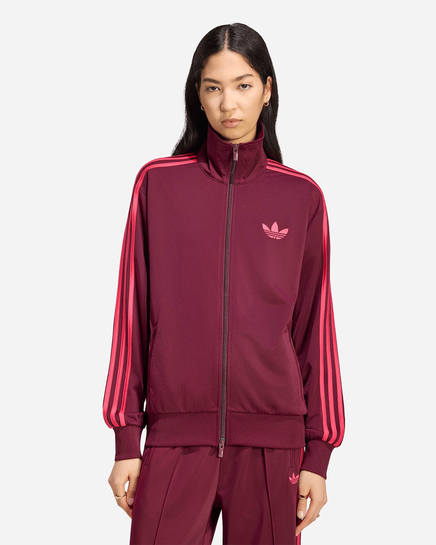 Felpa ADIDAS FIREBIRD W - Rosso - 1 | Cisalfa Sport
