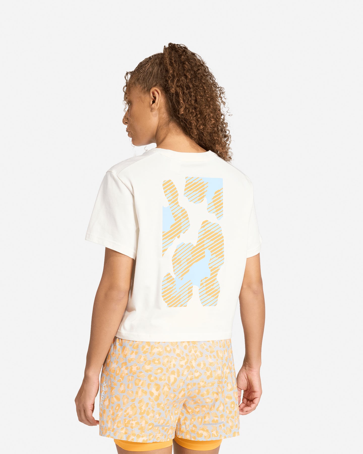 T-shirt ADIDAS TERREX MULTI MEADOW W - Bianco - 2 | Cisalfa Sport