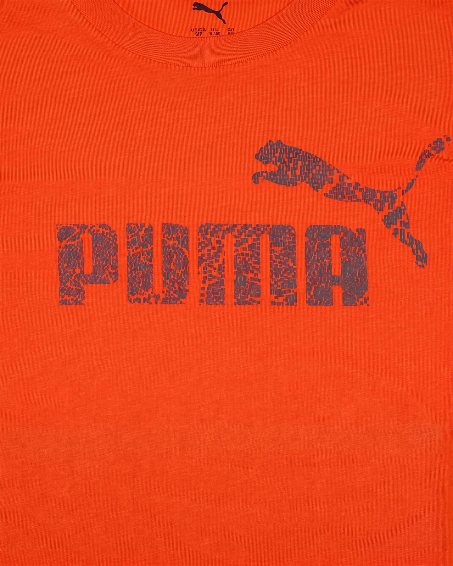 T-shirt PUMA ESSENTIAL GRAPHIC JR - Rosso - 2 | Cisalfa Sport
