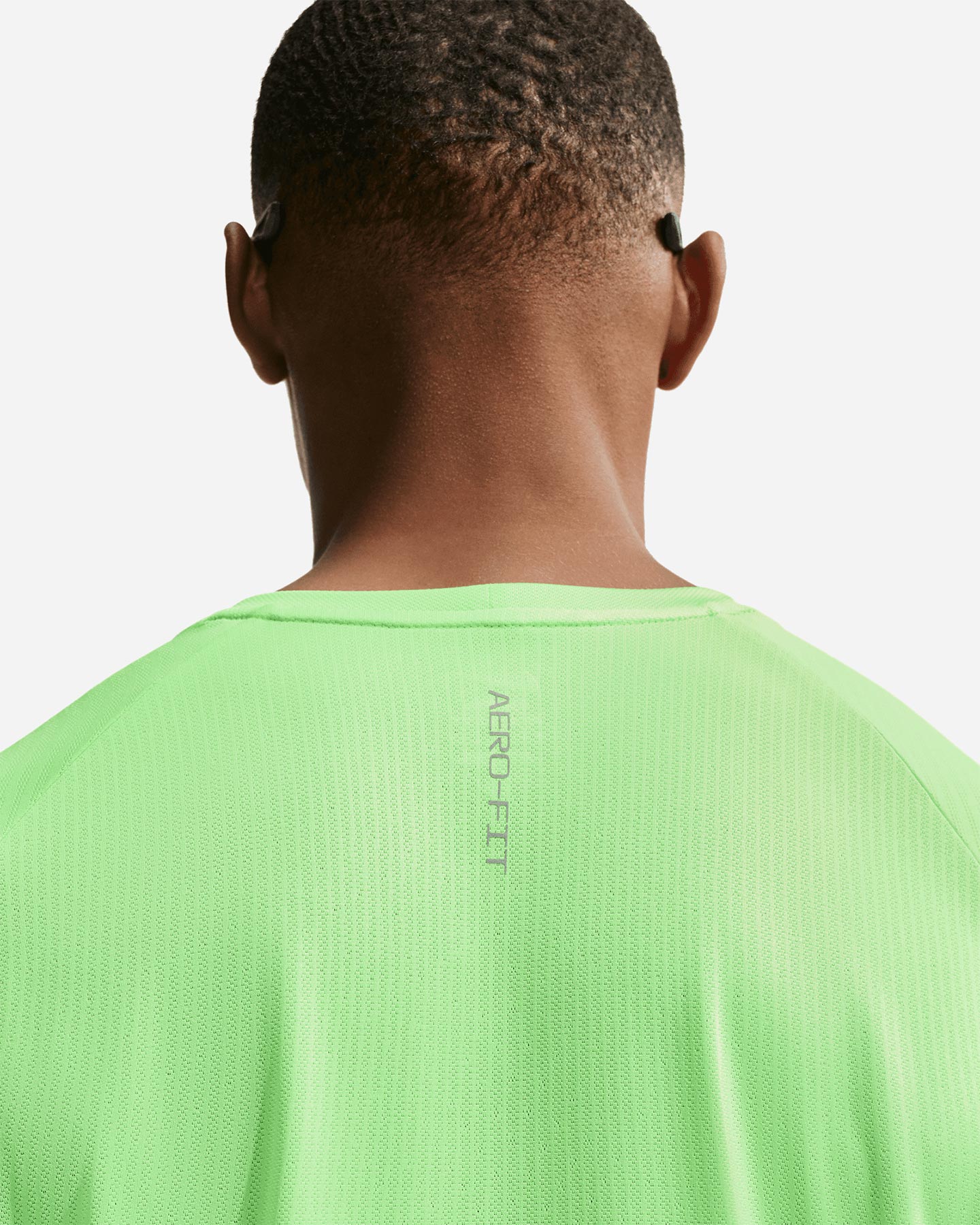 T-shirt running NIKE STRIDE M - Verde - 5 | Cisalfa Sport