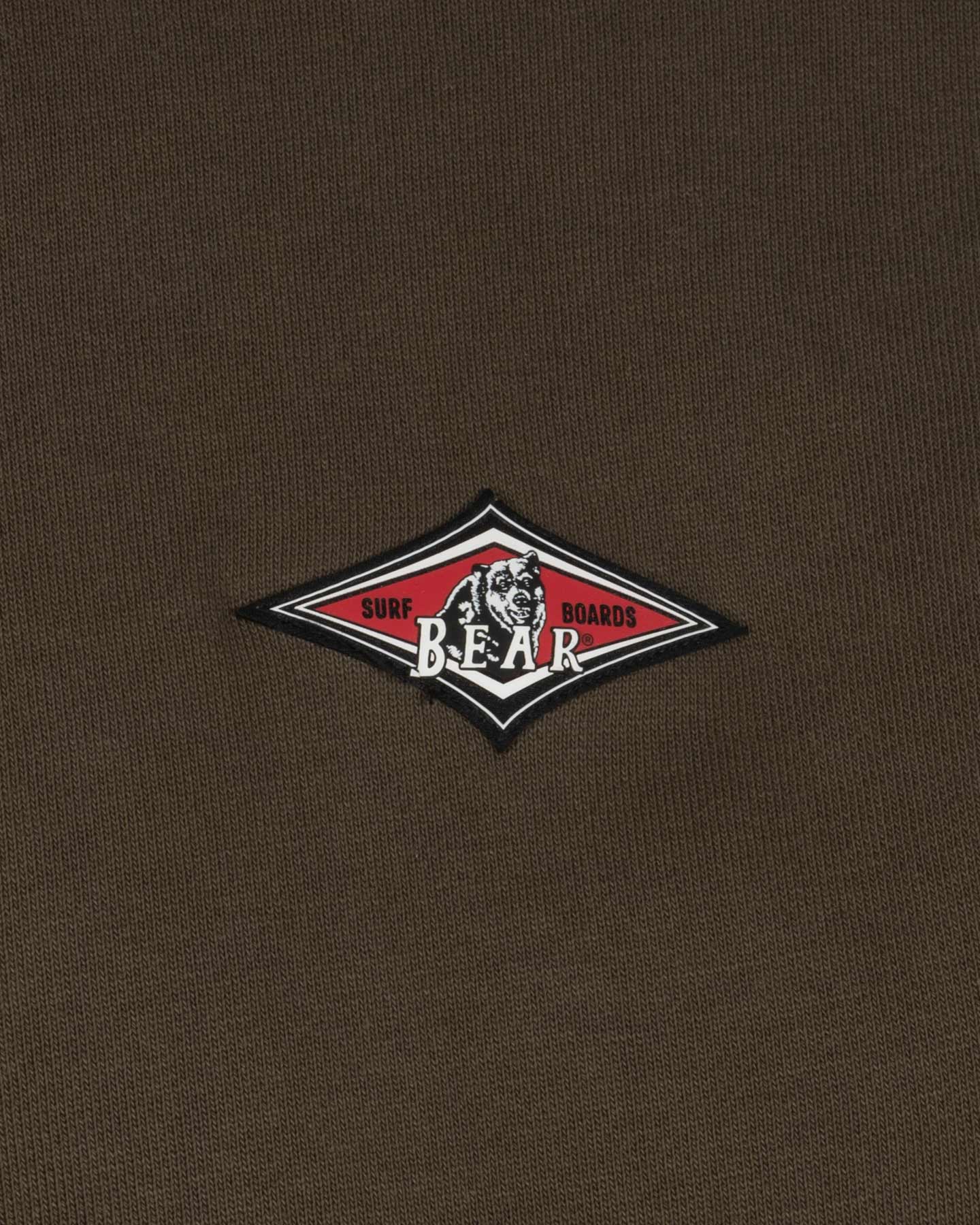 Felpa BEAR ICONIC SMALL LOGO M - Verde - 2 | Cisalfa Sport