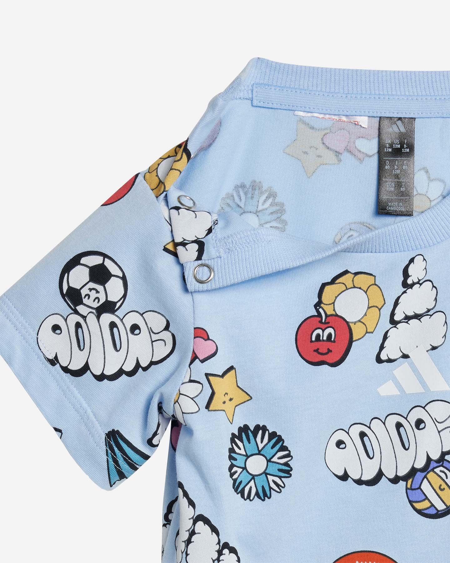 Completo ADIDAS INFANT CLASSIC JR - Blu - 4 | Cisalfa Sport