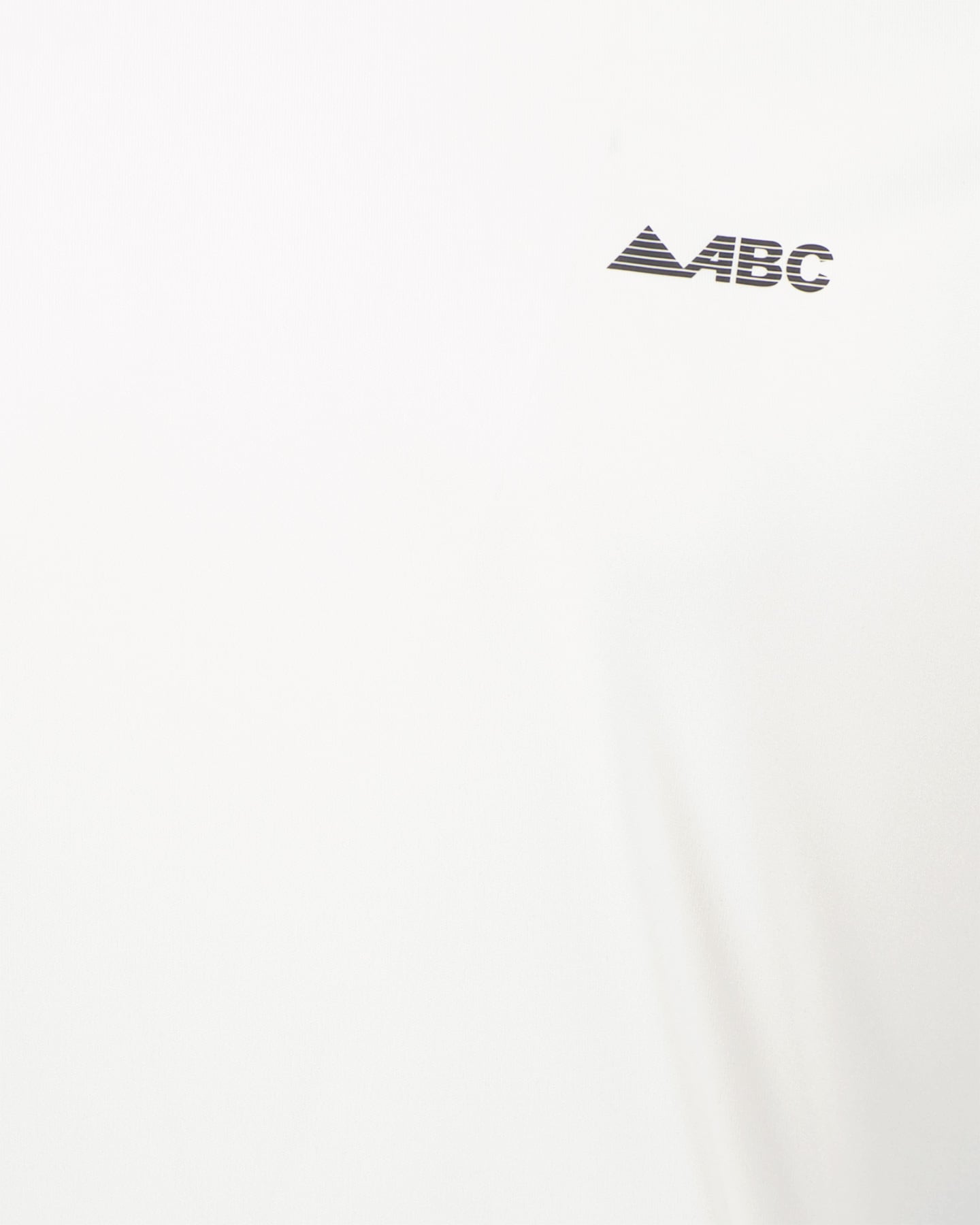 T-shirt tennis ABC TECH SMALL LOGO M - Bianco - 2 | Cisalfa Sport