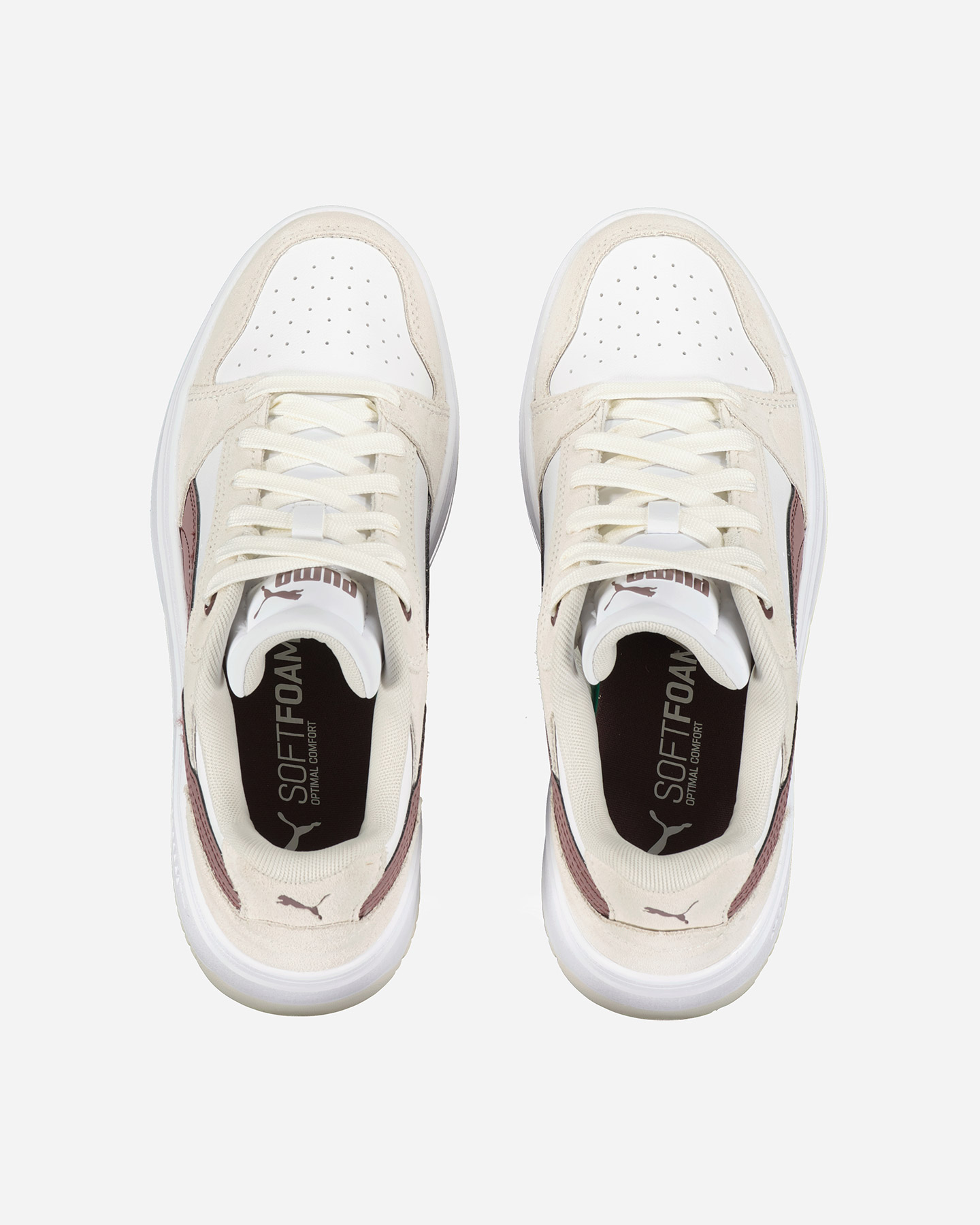 Scarpe sneakers PUMA REBOUND LOW W - Bianco - 4 | Cisalfa Sport