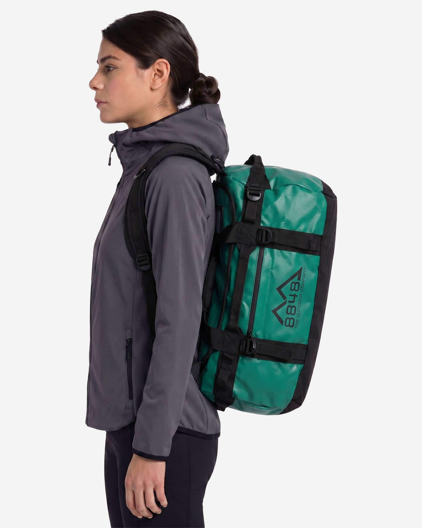 Borsa viaggio 8848 TRAVEL M 50L - Verde - 2 | Cisalfa Sport