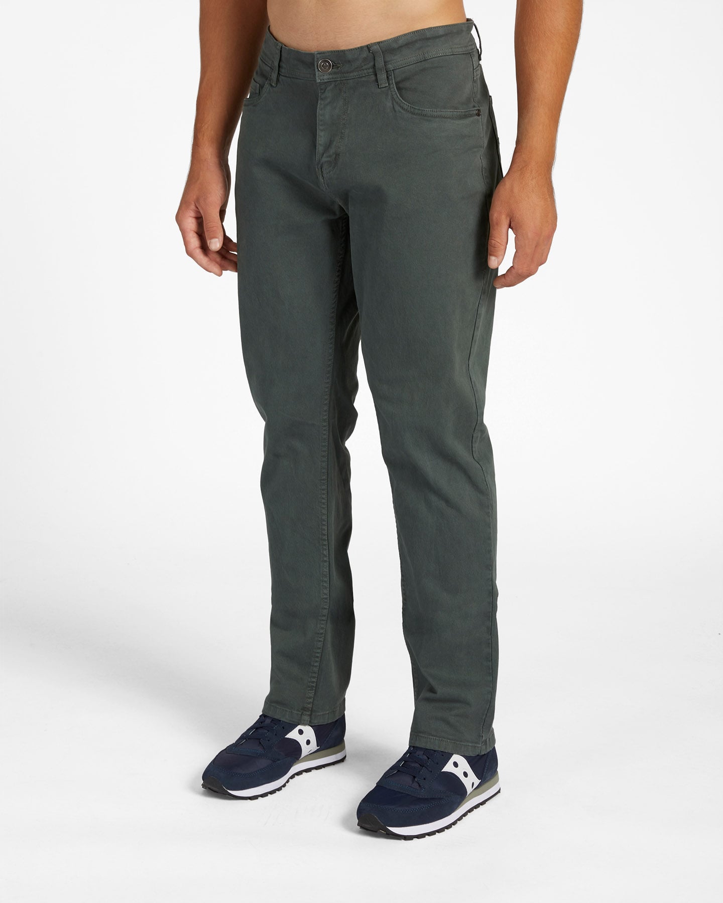 Pantalone DACK'S 5 TS TWILL REGULAR M - Verde - 2 | Cisalfa Sport