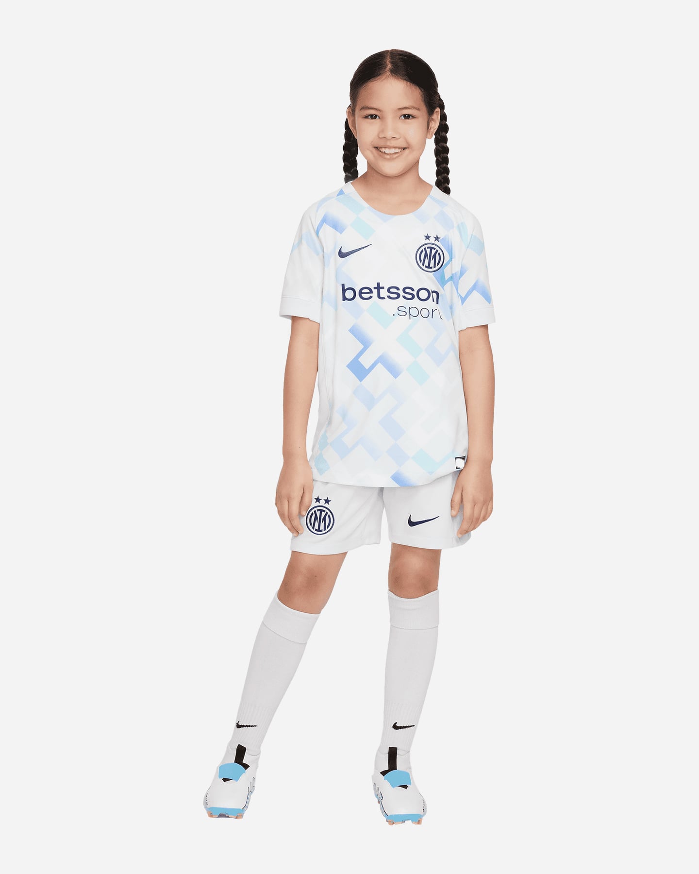Pantaloncini calcio ufficiali NIKE INTER 25-26 AWAY STADIUM JR - Color mix - 3 | Cisalfa Sport