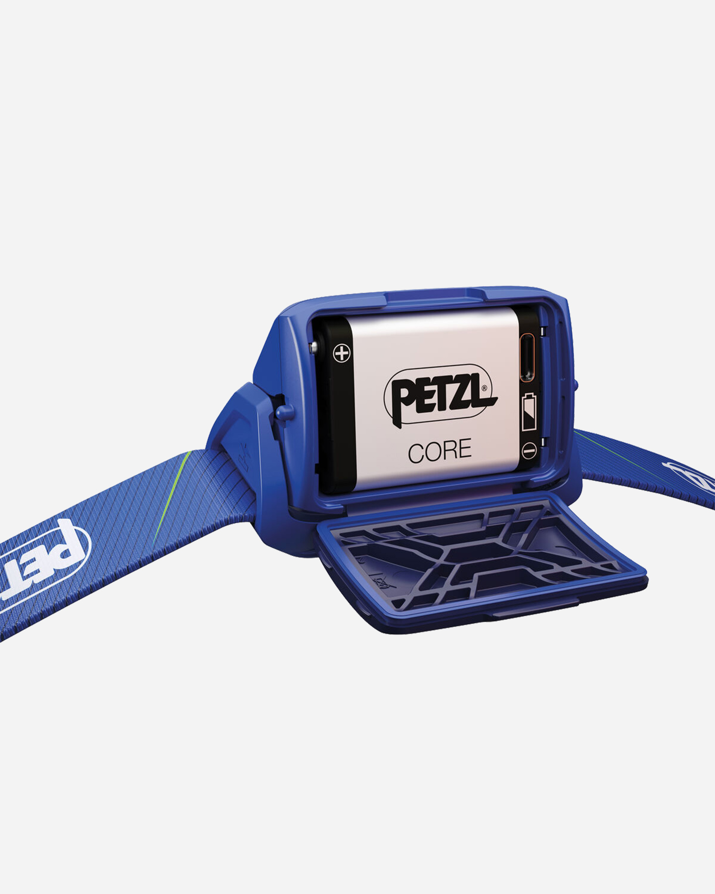 Lampada frontale PETZL TIKKA CORE 450 LUMEN  - Blu - 4 | Cisalfa Sport