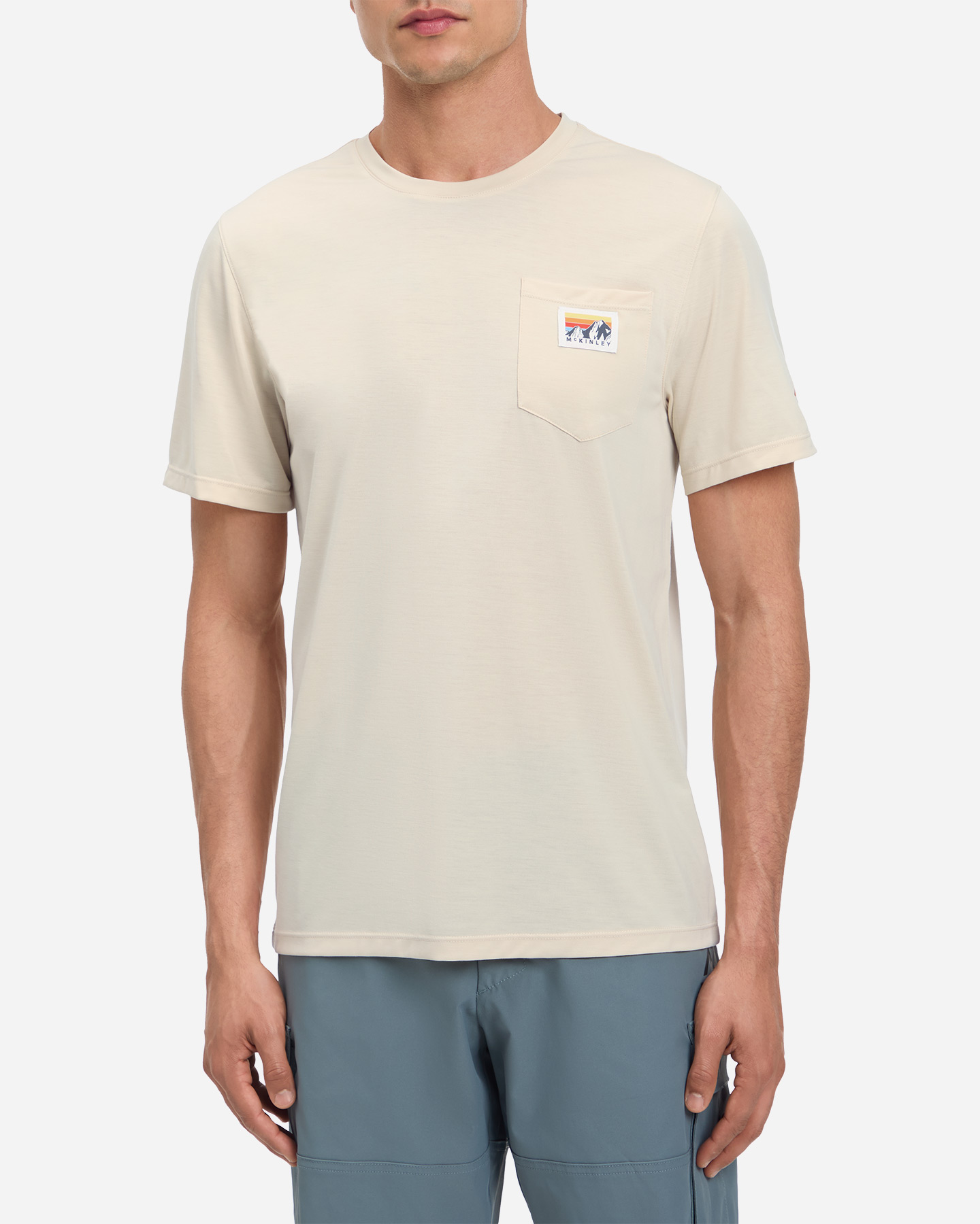 T-shirt MCKINLEY EELIS M - Beige - 1 | Cisalfa Sport