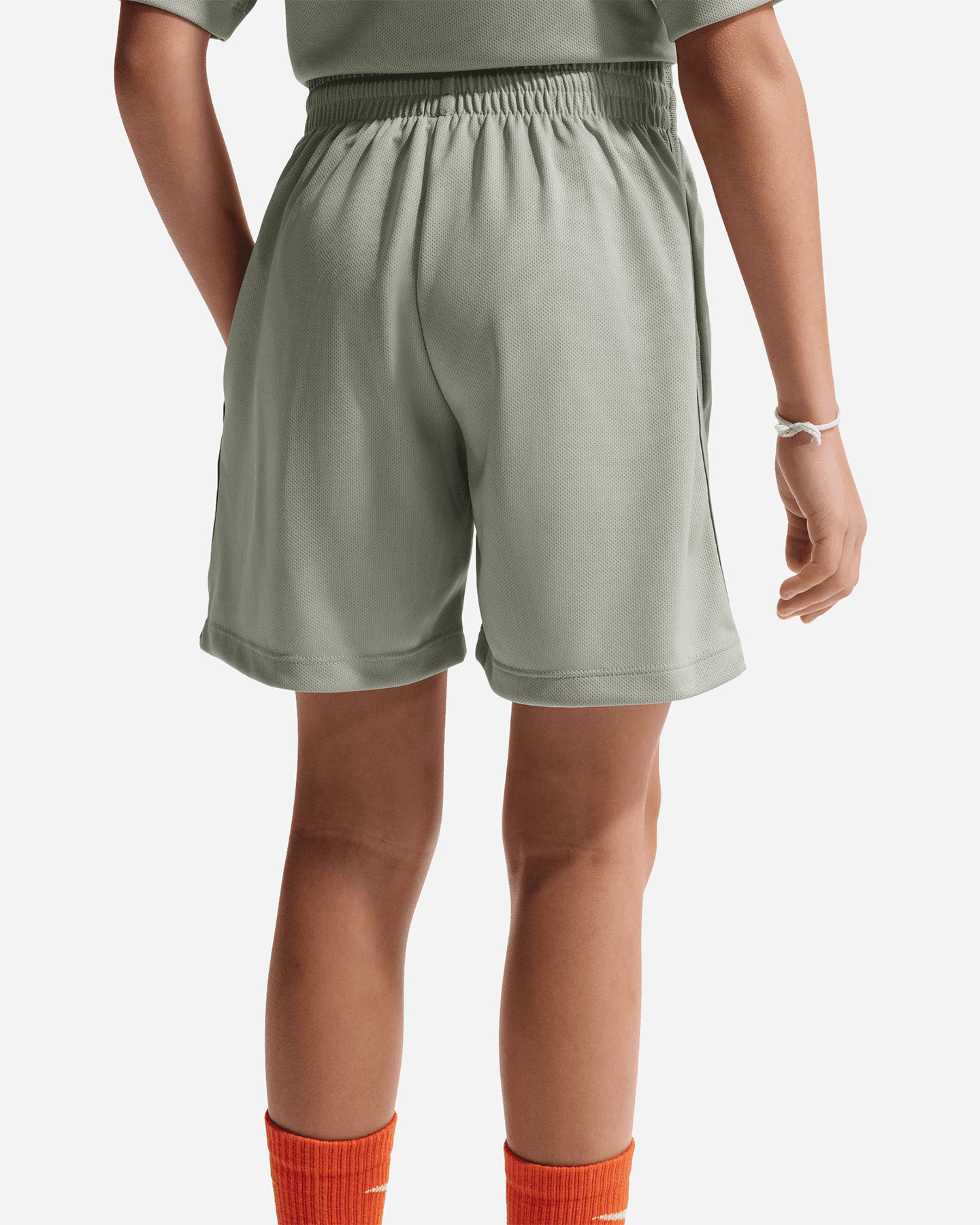 Pantaloncini NIKE DRI FIT SMALL LOGO JR - Grigio - 4 | Cisalfa Sport