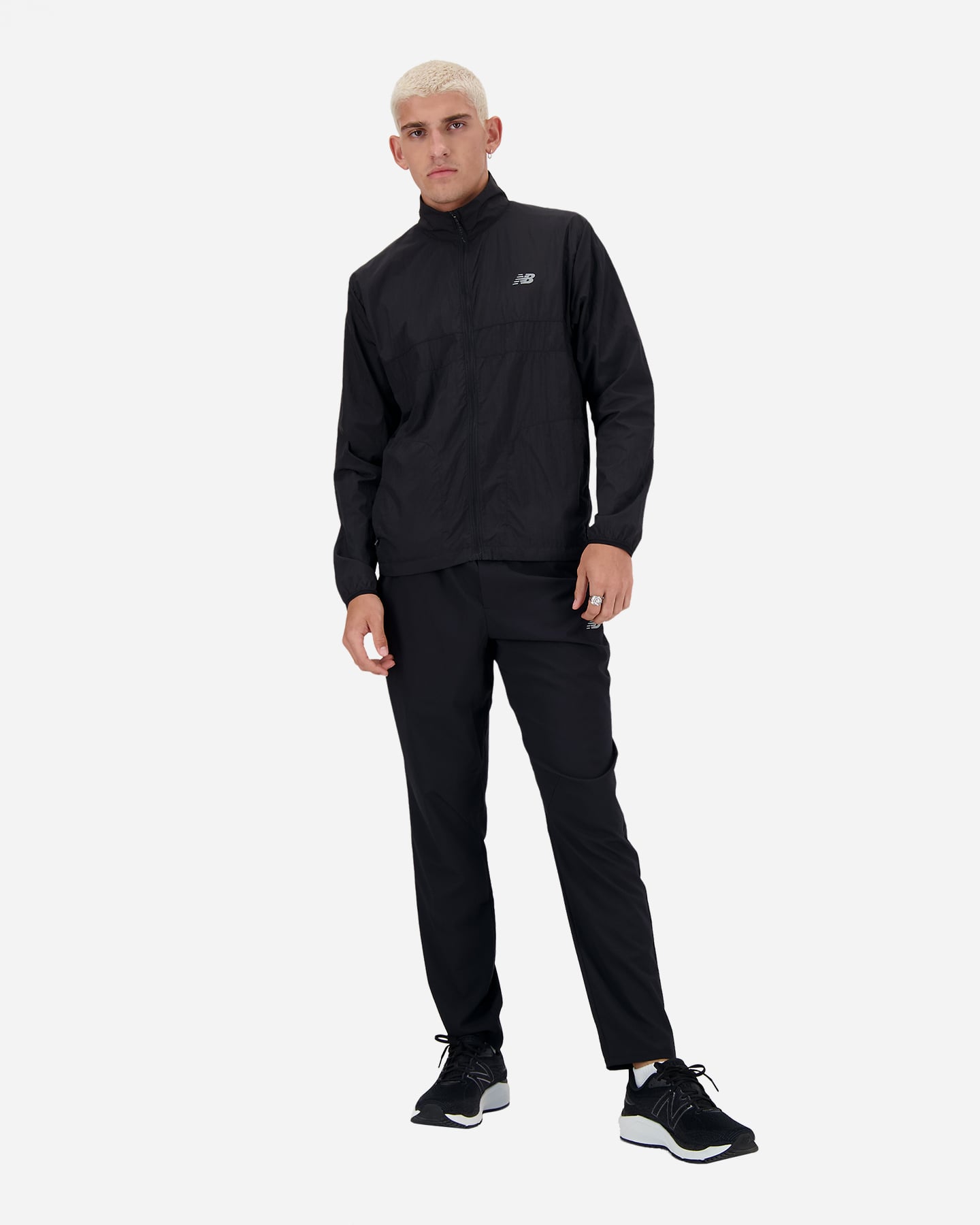 Giacca running NEW BALANCE ATHLETICS PACKABLE M - Nero - 4 | Cisalfa Sport