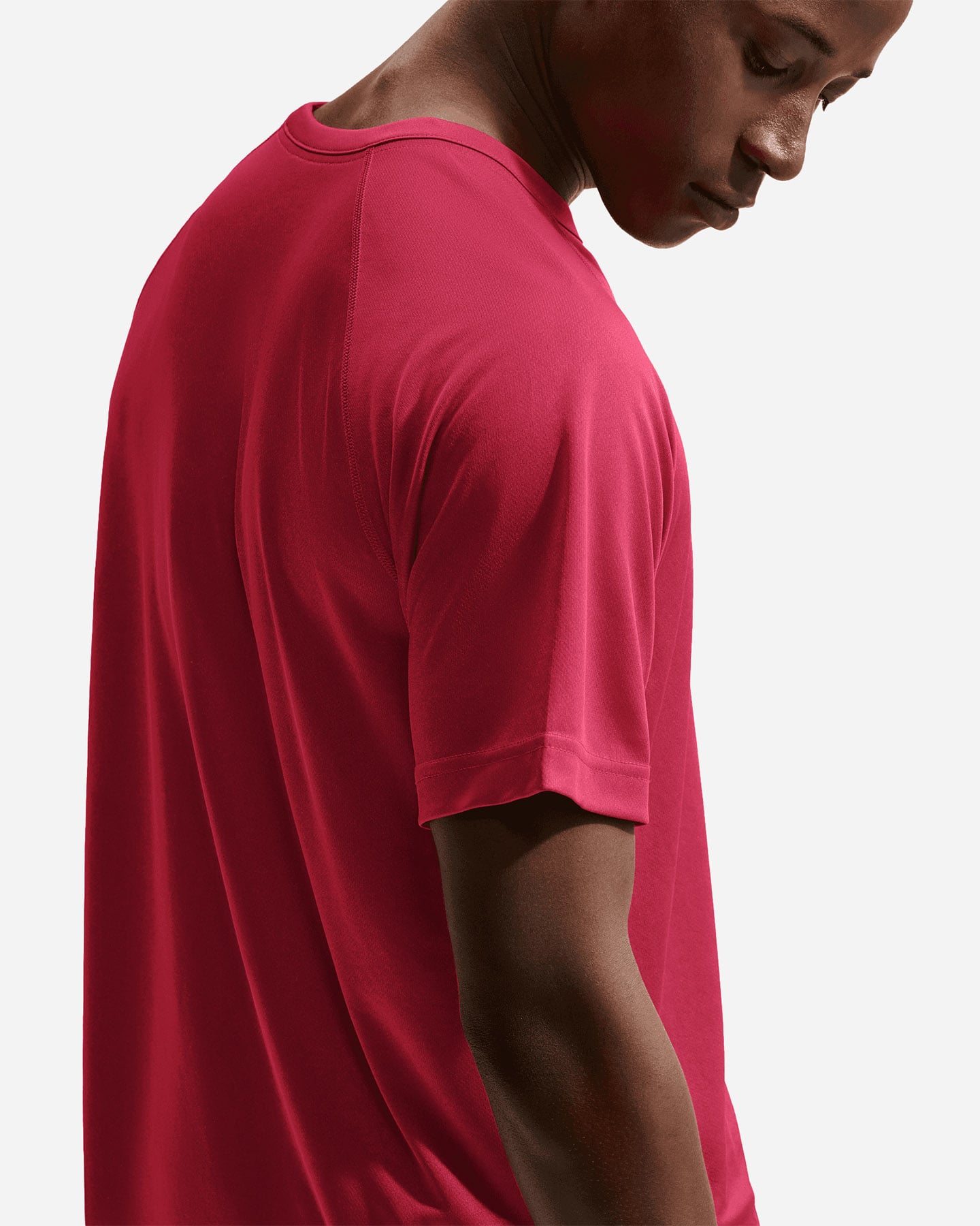 T-shirt training NIKE DRI FIT HYVERSE SMALL LOGO M - Rosso - 4 | Cisalfa Sport
