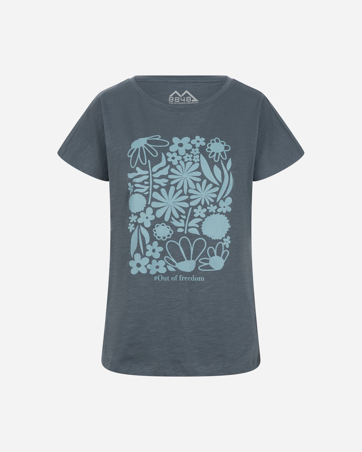 T-shirt 8848 ESSENTIAL W - Blu - 0 | Cisalfa Sport