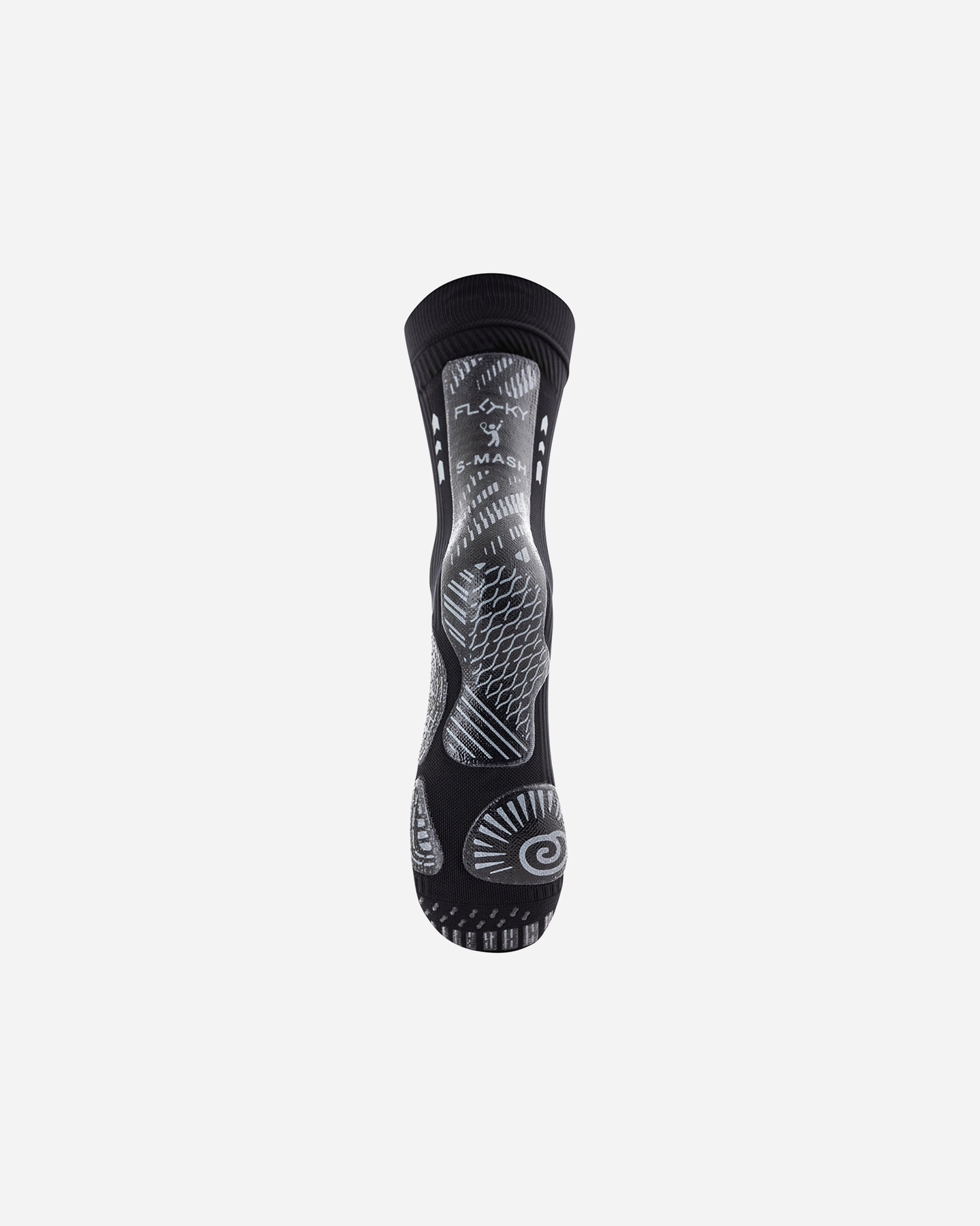 Calze tennis FLOKY S-MASH  - Nero - 2 | Cisalfa Sport