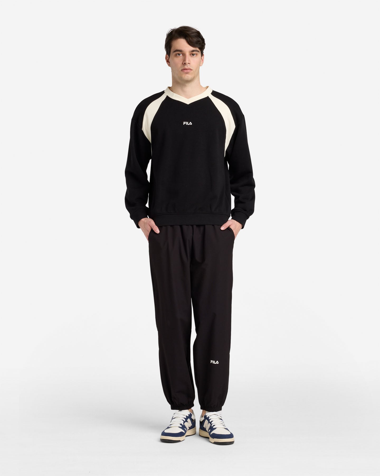 Felpa FILA ATHLETIC DYNAMISM M - Nero - 4 | Cisalfa Sport