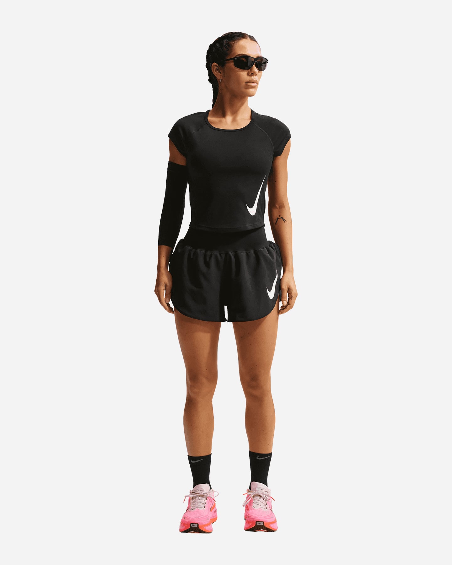 Short running NIKE TEMPO W - Nero - 1 | Cisalfa Sport
