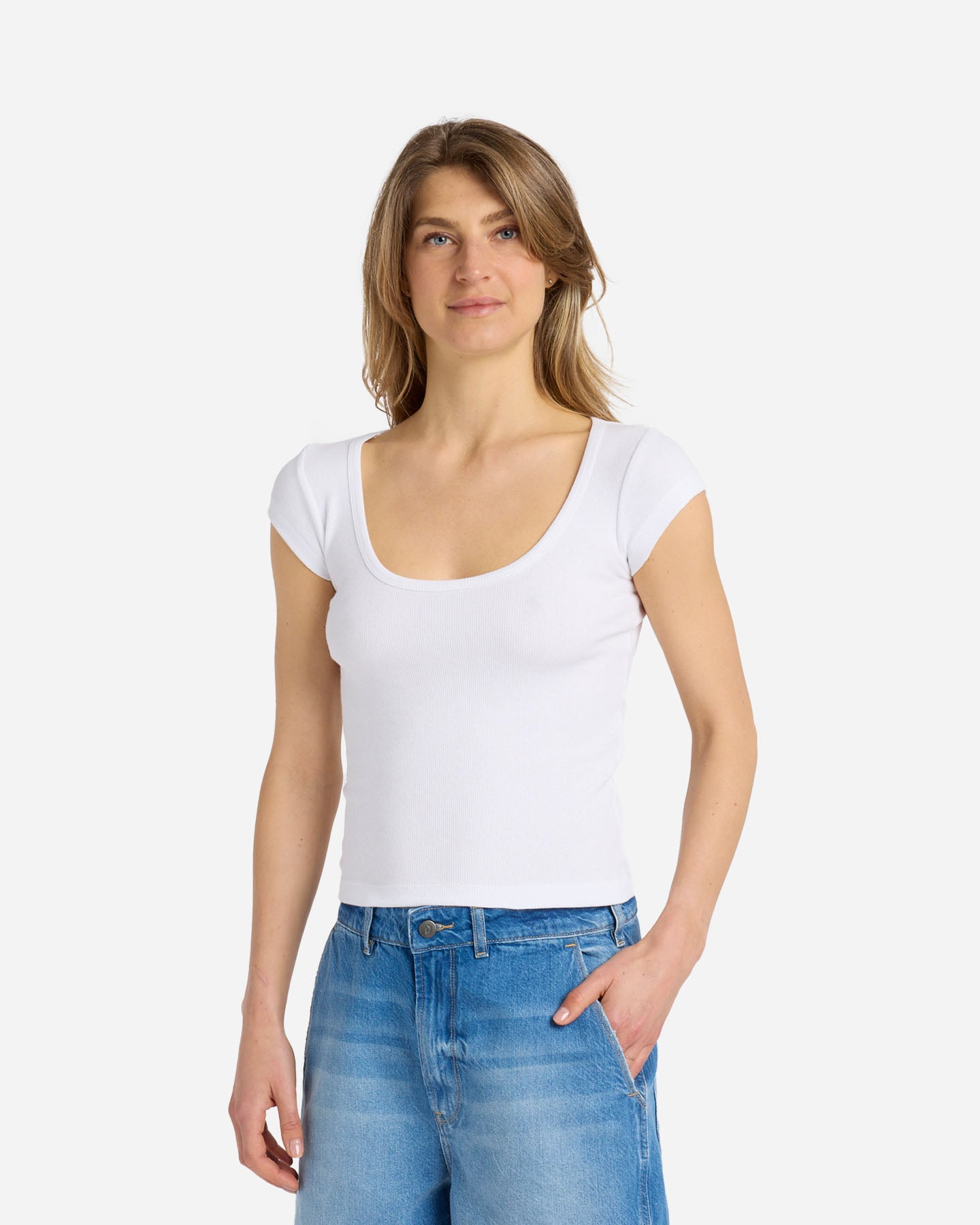 T-shirt DACK'S RIB W - Bianco - 1 | Cisalfa Sport